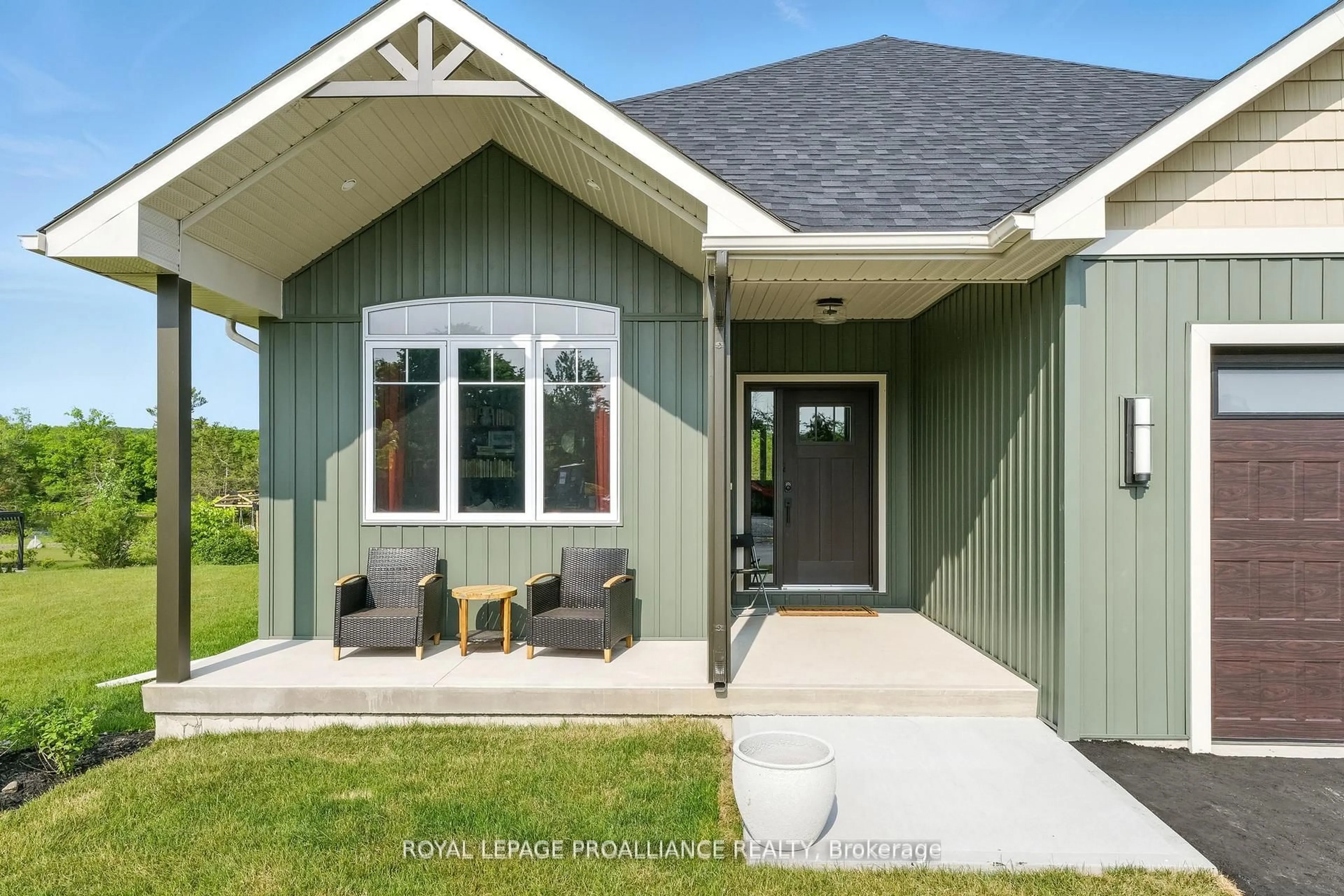 Home with vinyl exterior material, street for Lot 25 River Rapids Rd, Hastings Ontario K0K 2C0