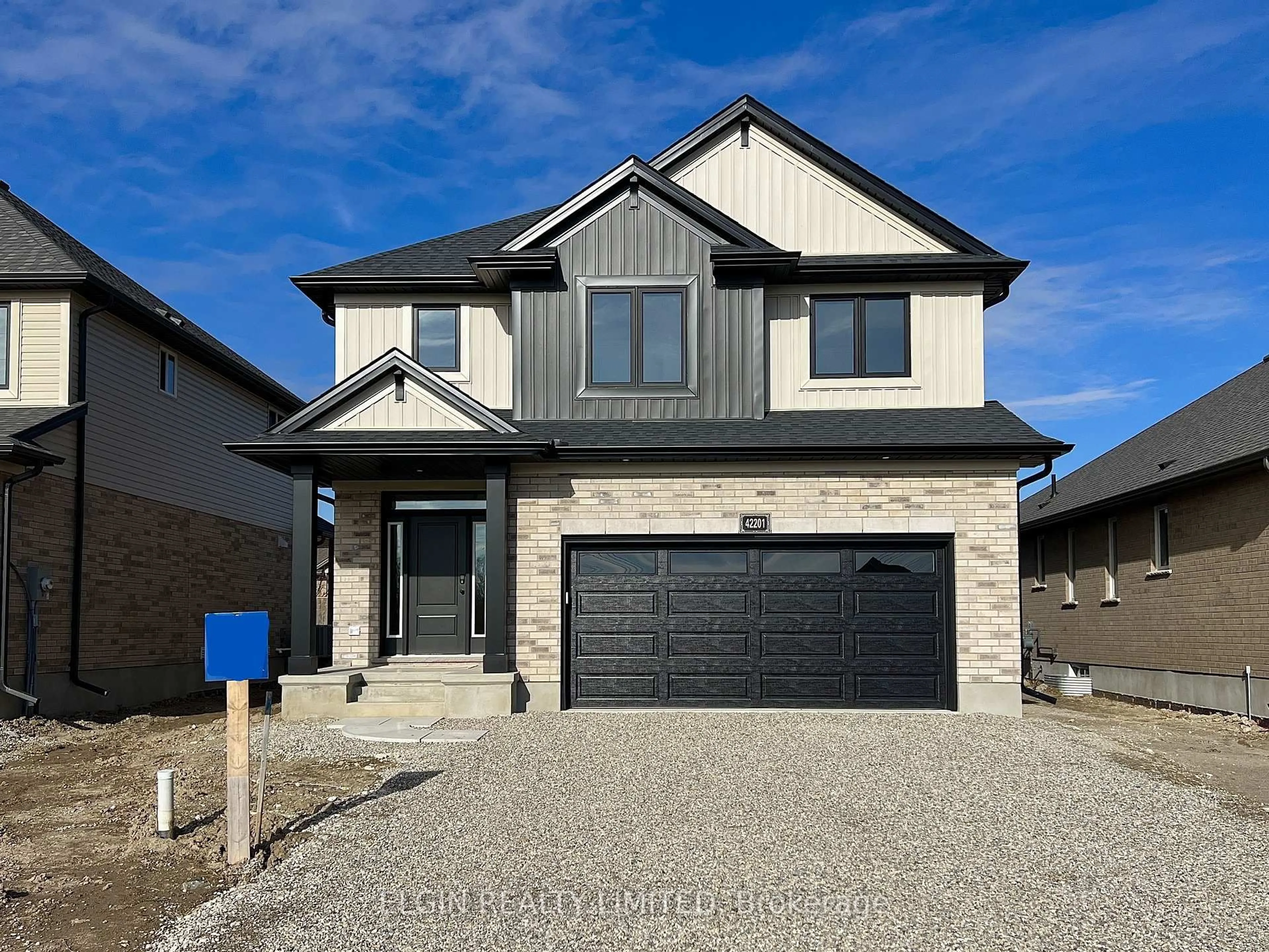 Home with brick exterior material, street for 42201 McBain Line, Central Elgin Ontario N5P 0E4