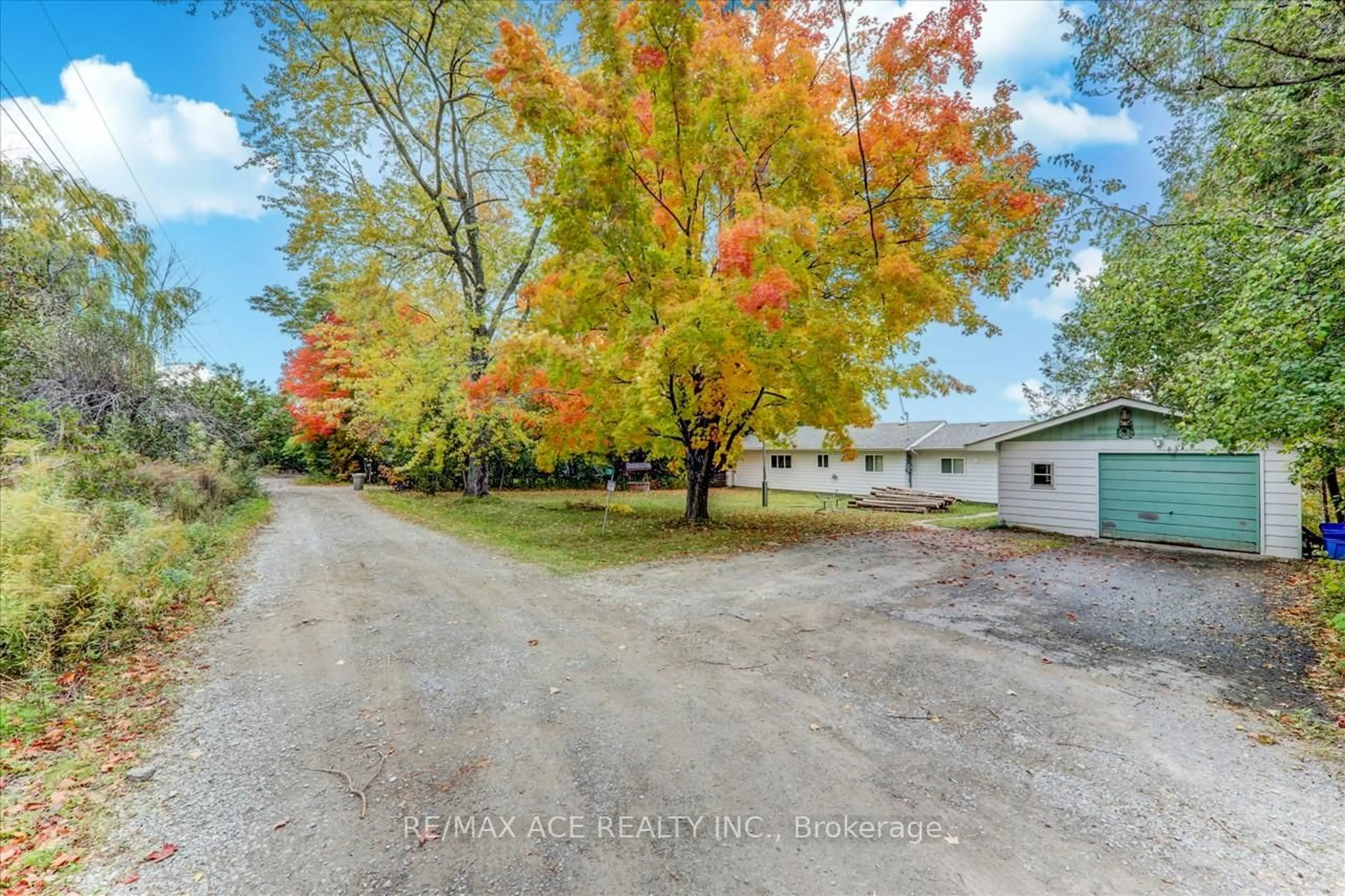 A pic from outside/outdoor area/front of a property/back of a property/a pic from drone, unknown for 28 Osprey Rd, Kawartha Lakes Ontario K9V 4R5
