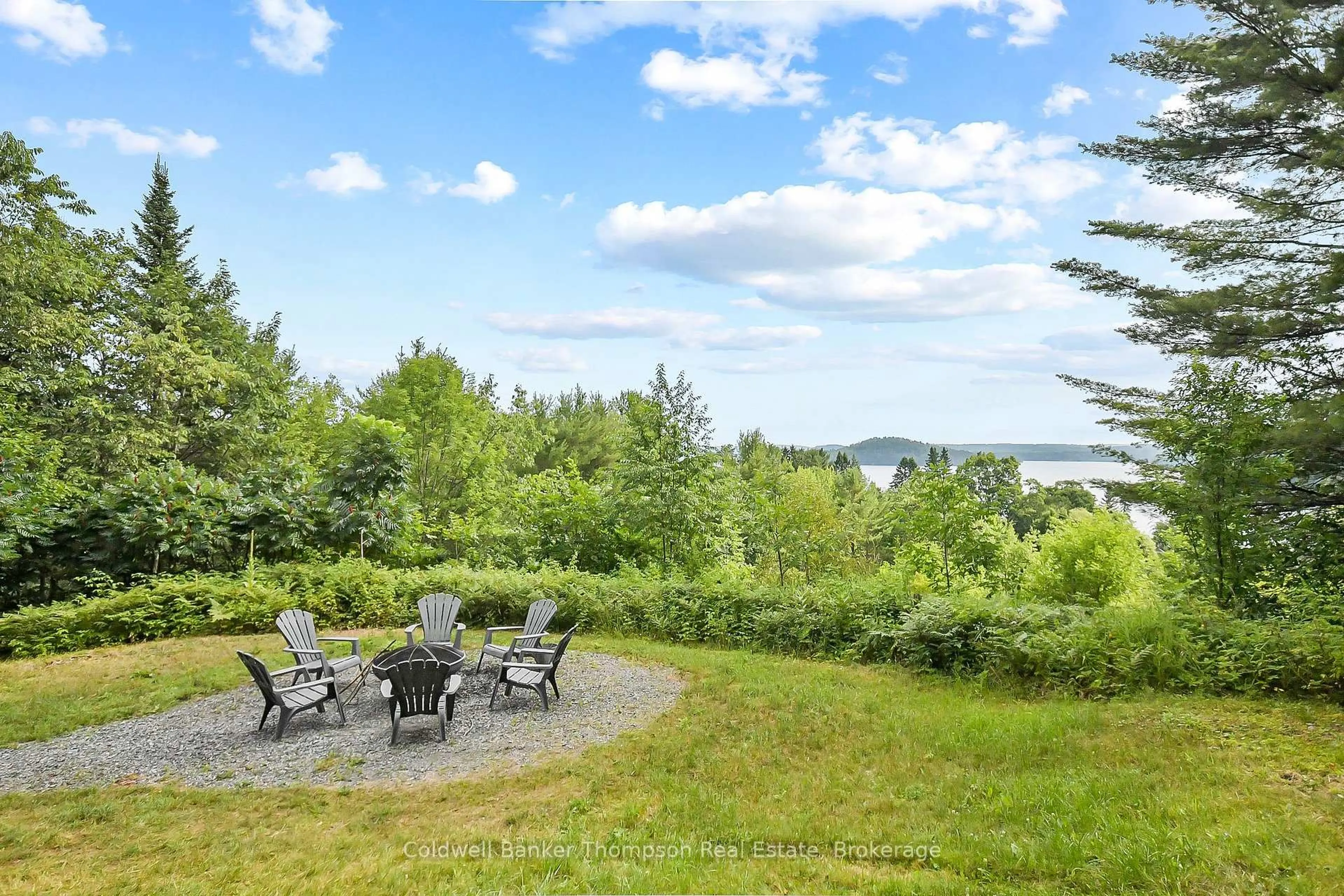 Patio, water/lake/river/ocean view for 179 Hoths Lane, Huntsville Ontario P0B 1L0