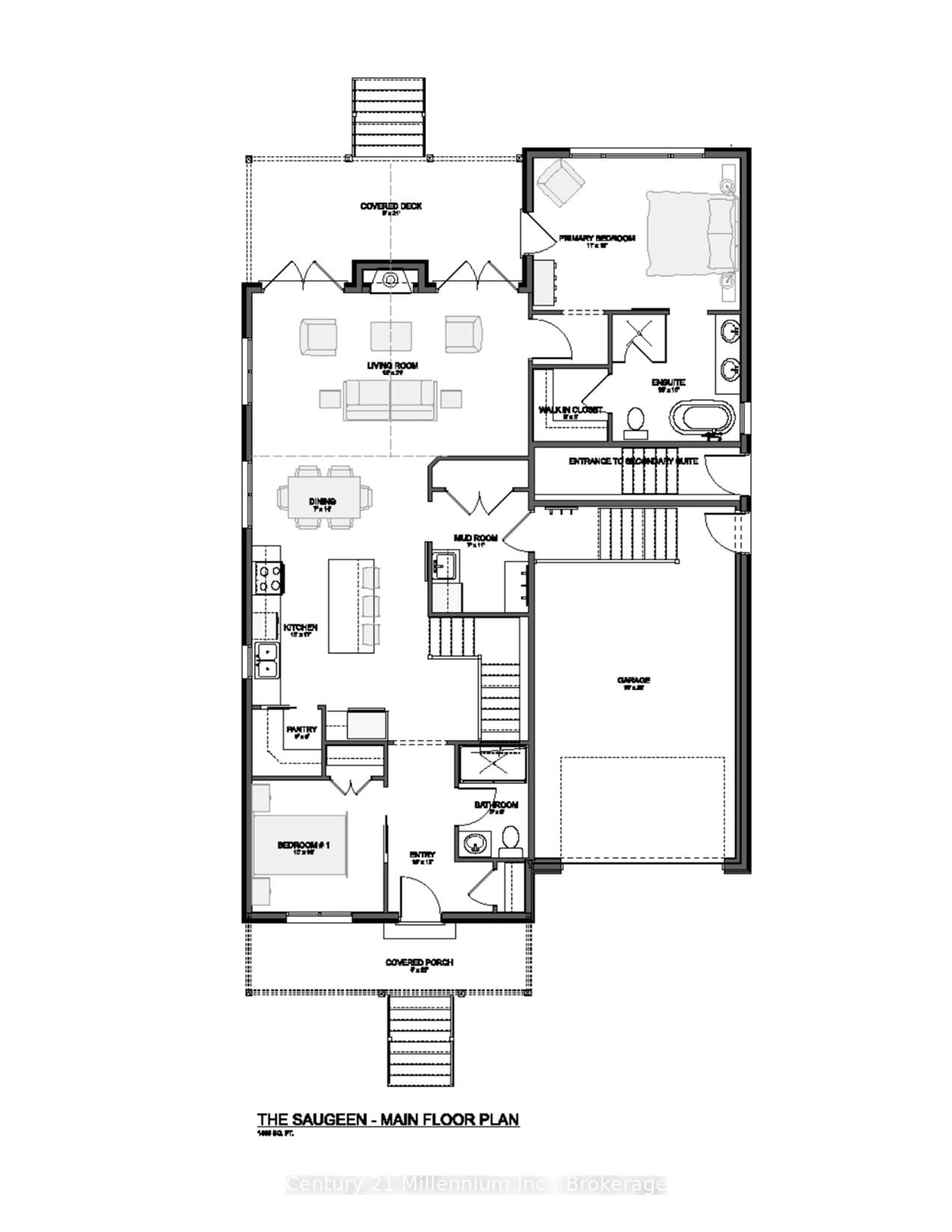 Floor plan for 11 Grenville St, Saugeen Shores Ontario N0H 2L0