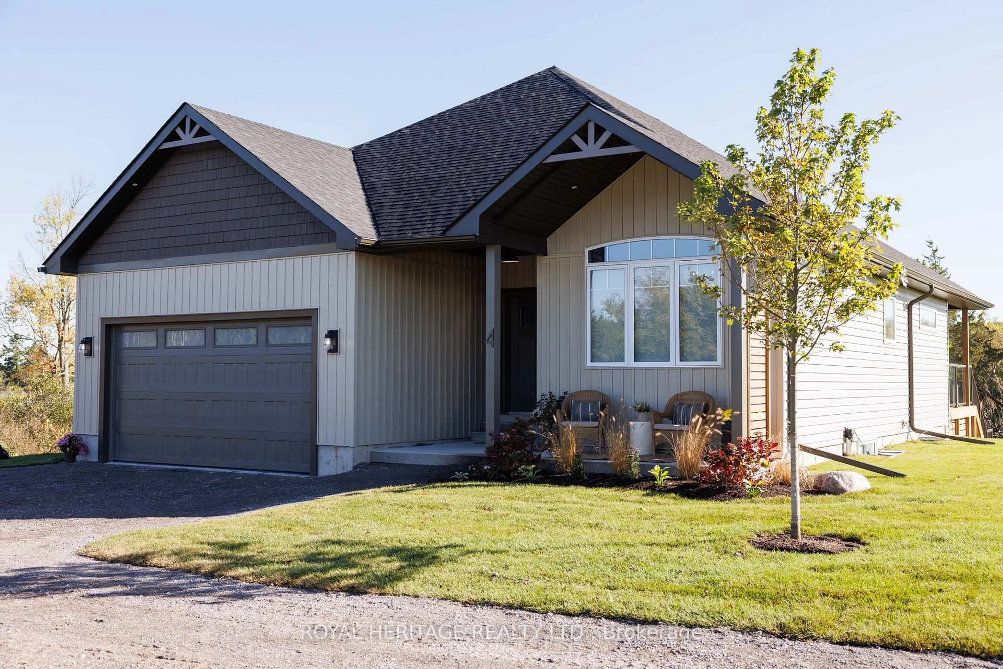 Home with vinyl exterior material, street for Lot 33 River Rapids Rd, Hastings Ontario K0K 2C0