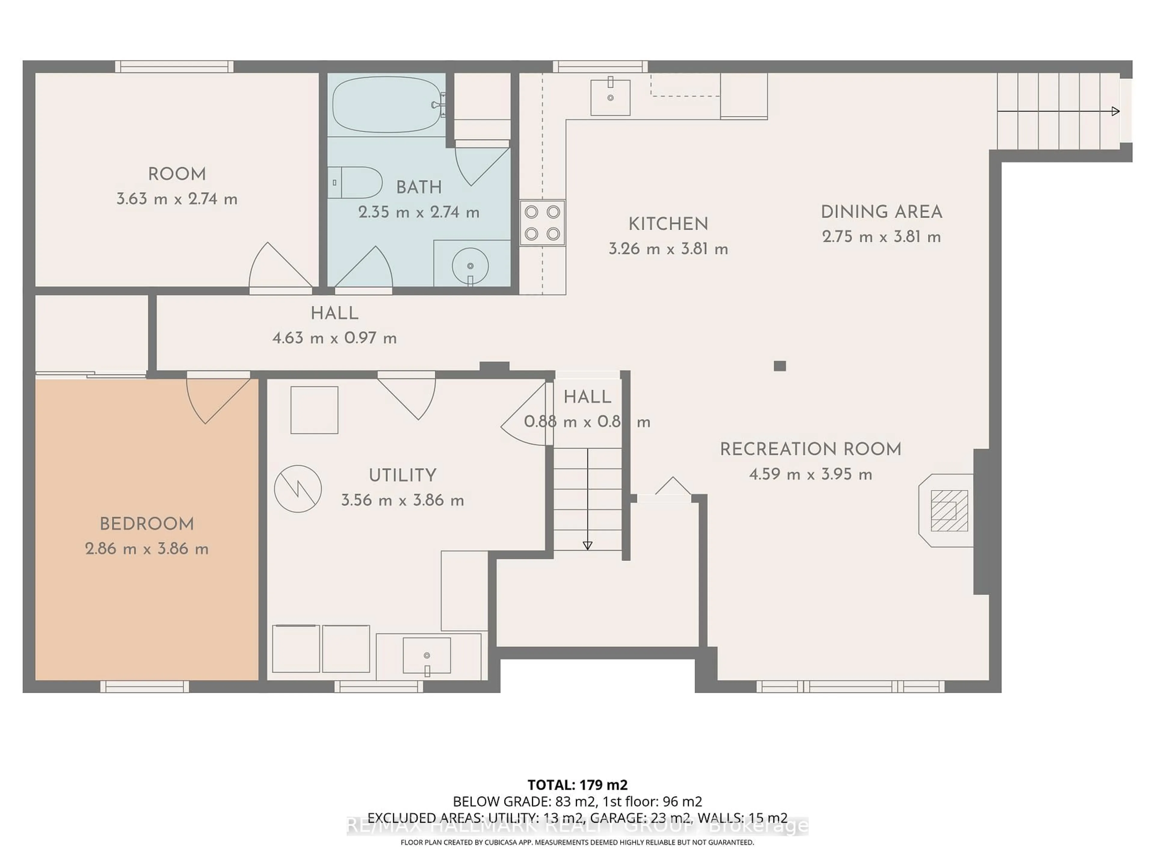 Floor plan for 1050 Barnett Dr, Ottawa Ontario K4C 1C7