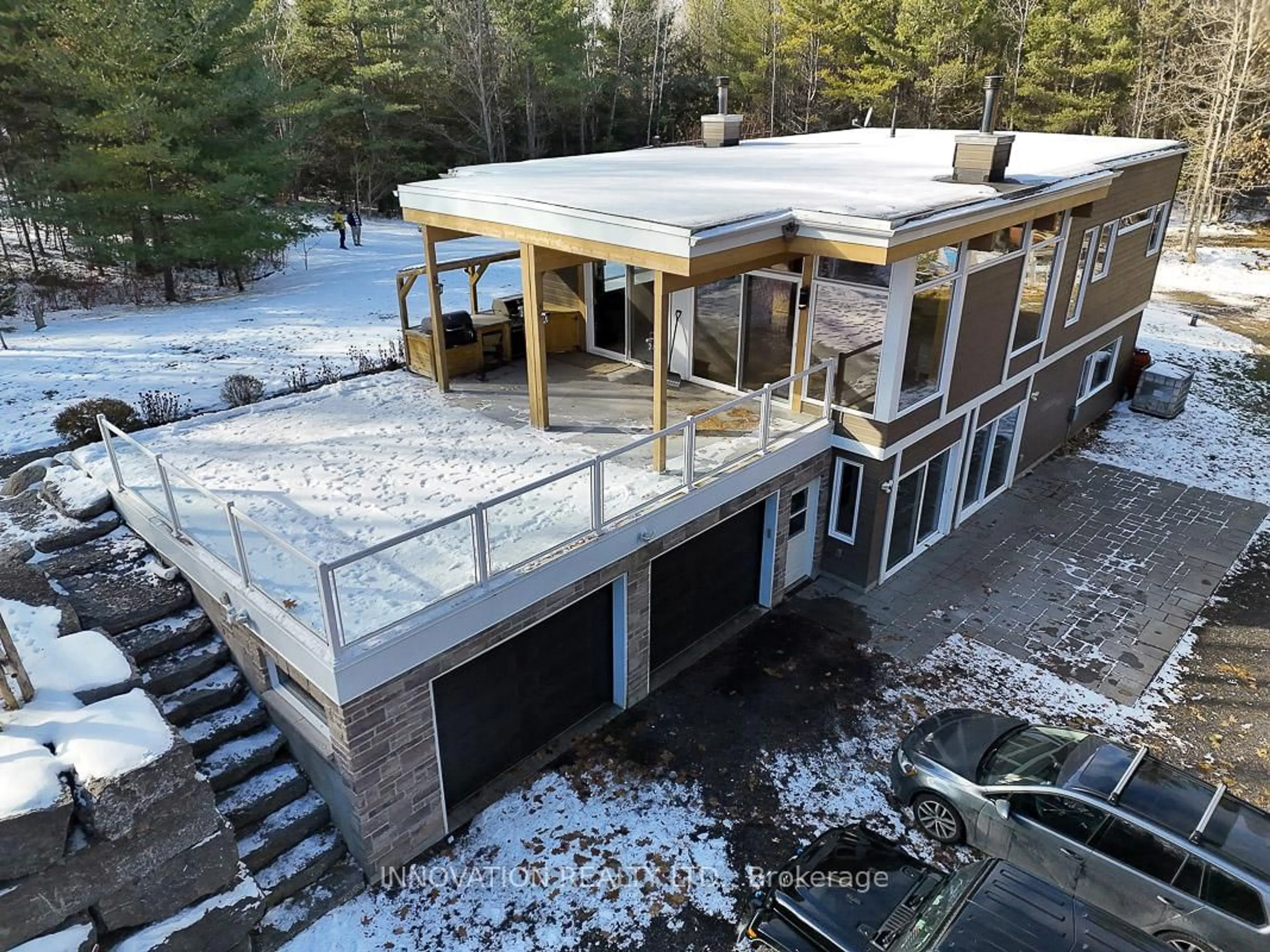 A pic from outside/outdoor area/front of a property/back of a property/a pic from drone, building for 1792 Bearhill Rd, Carp Ontario K0A 1L0