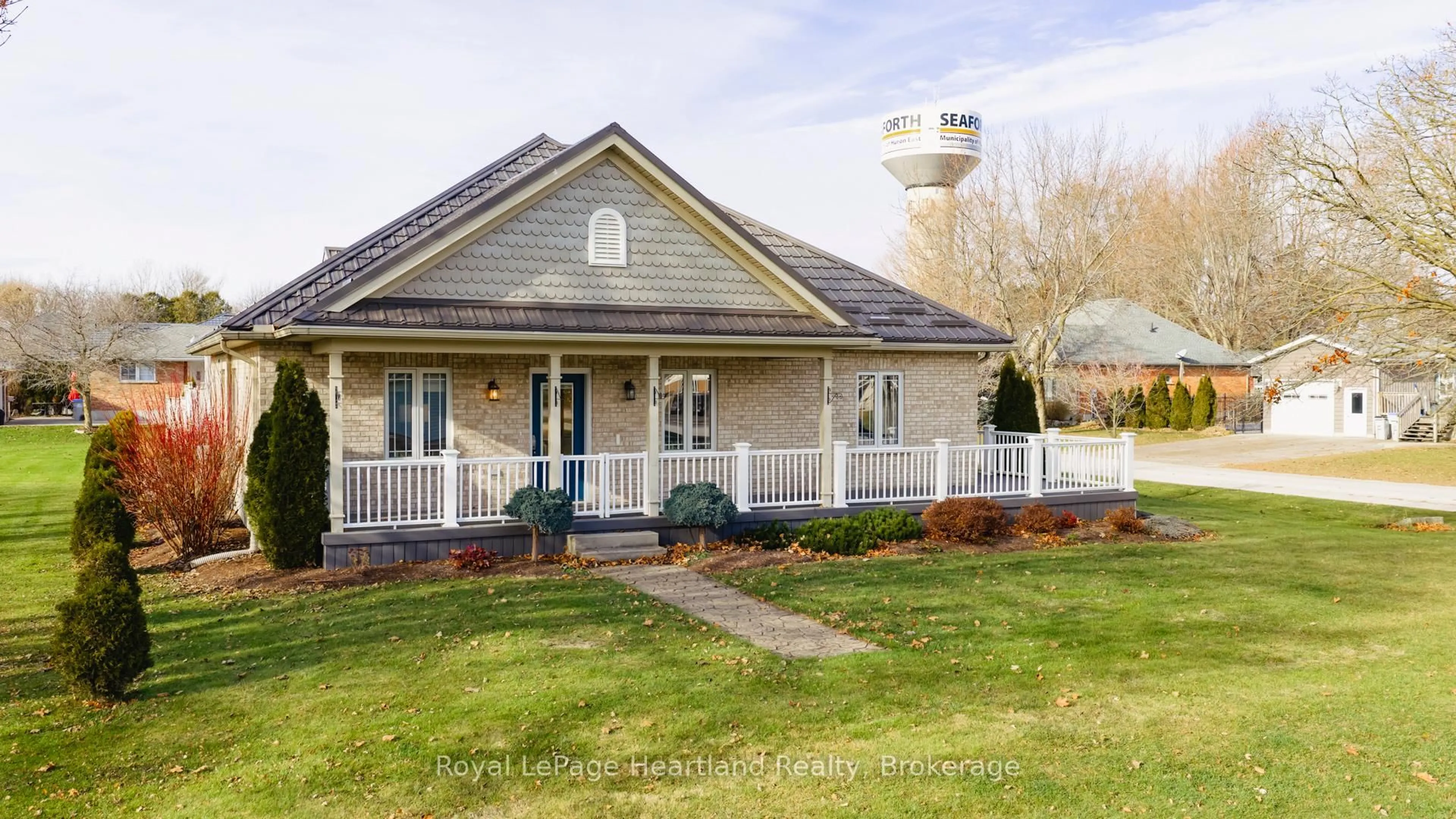 Home with vinyl exterior material, street for 67 Brantford St, Huron East Ontario N0K 1W0