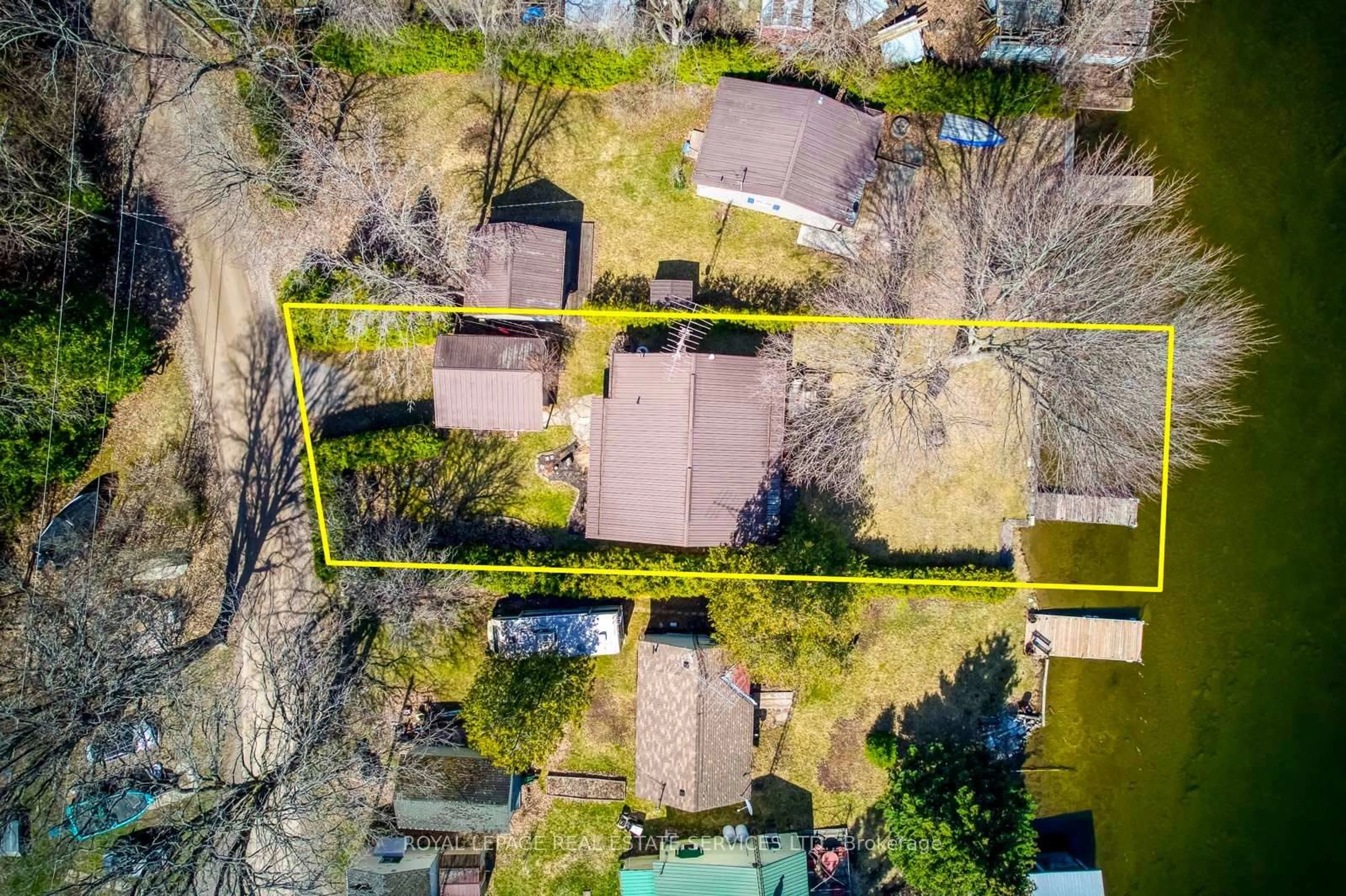 A pic from outside/outdoor area/front of a property/back of a property/a pic from drone, street for 198 Centennial Lane, Trent Hills Ontario K0L 2Z0