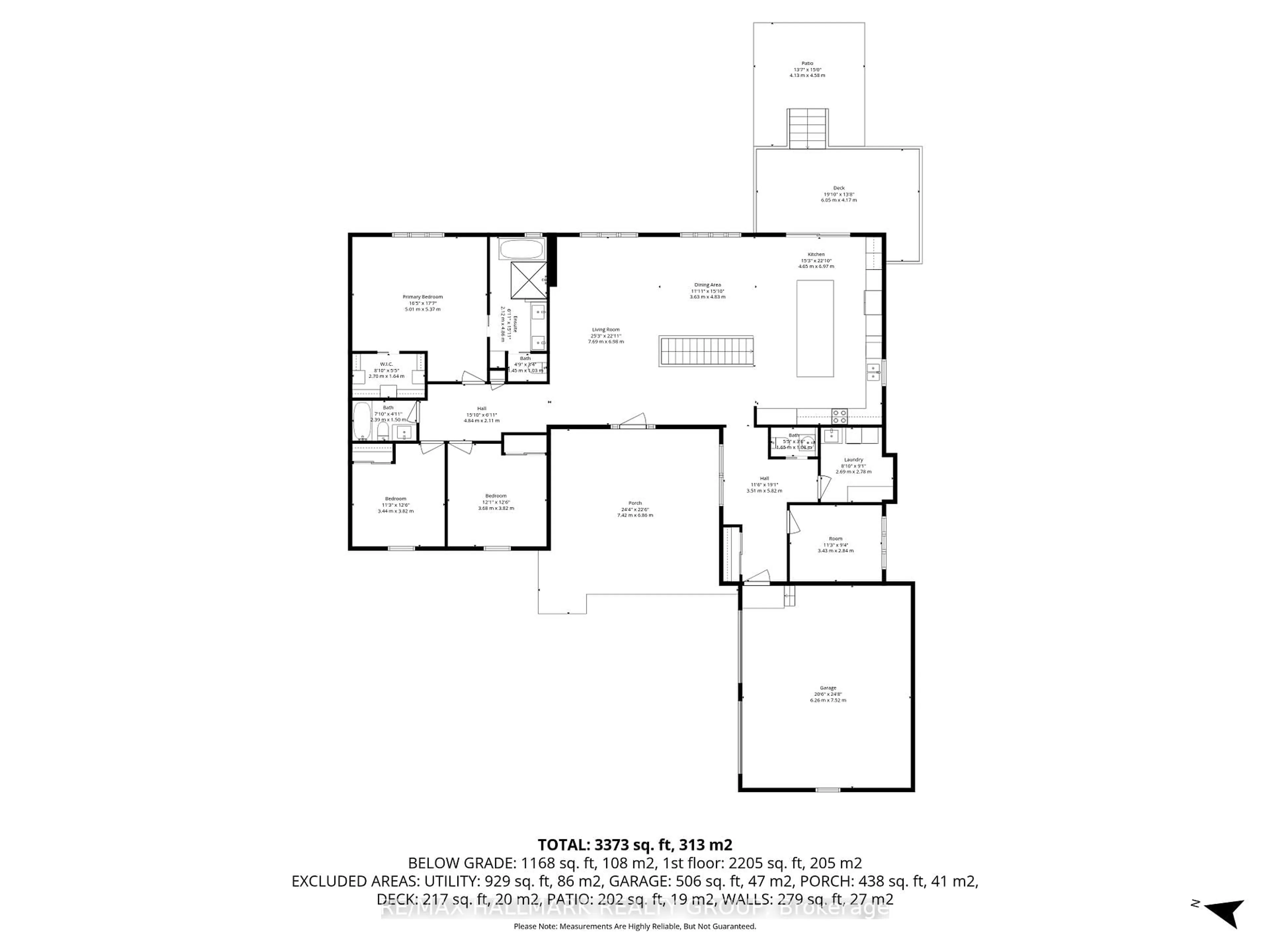Floor plan for 1625 Royal Orchard Dr, Ottawa Ontario K4C 1A9