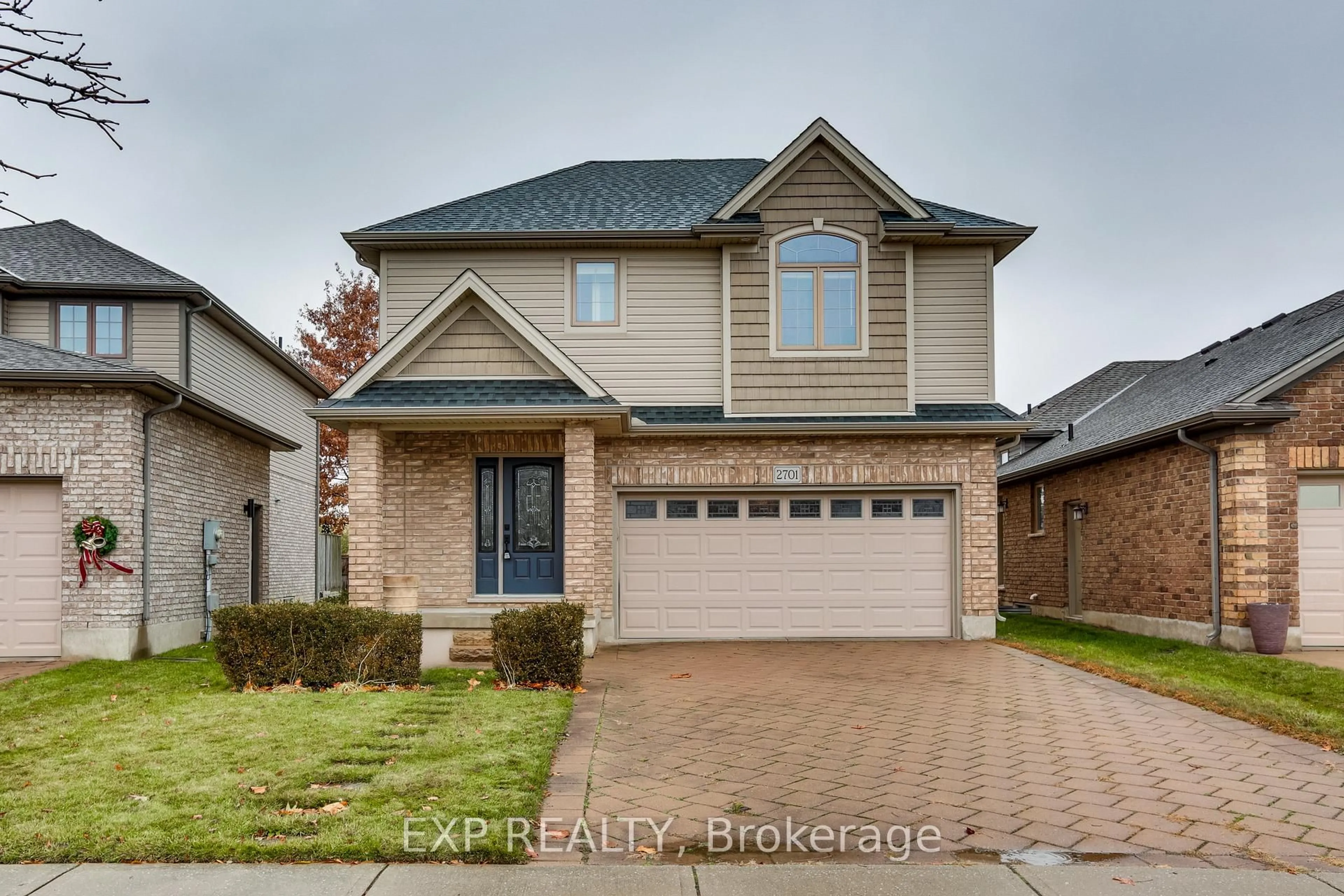 Home with brick exterior material, street for 2701 Bateman Tr, London South Ontario N6L 0A9