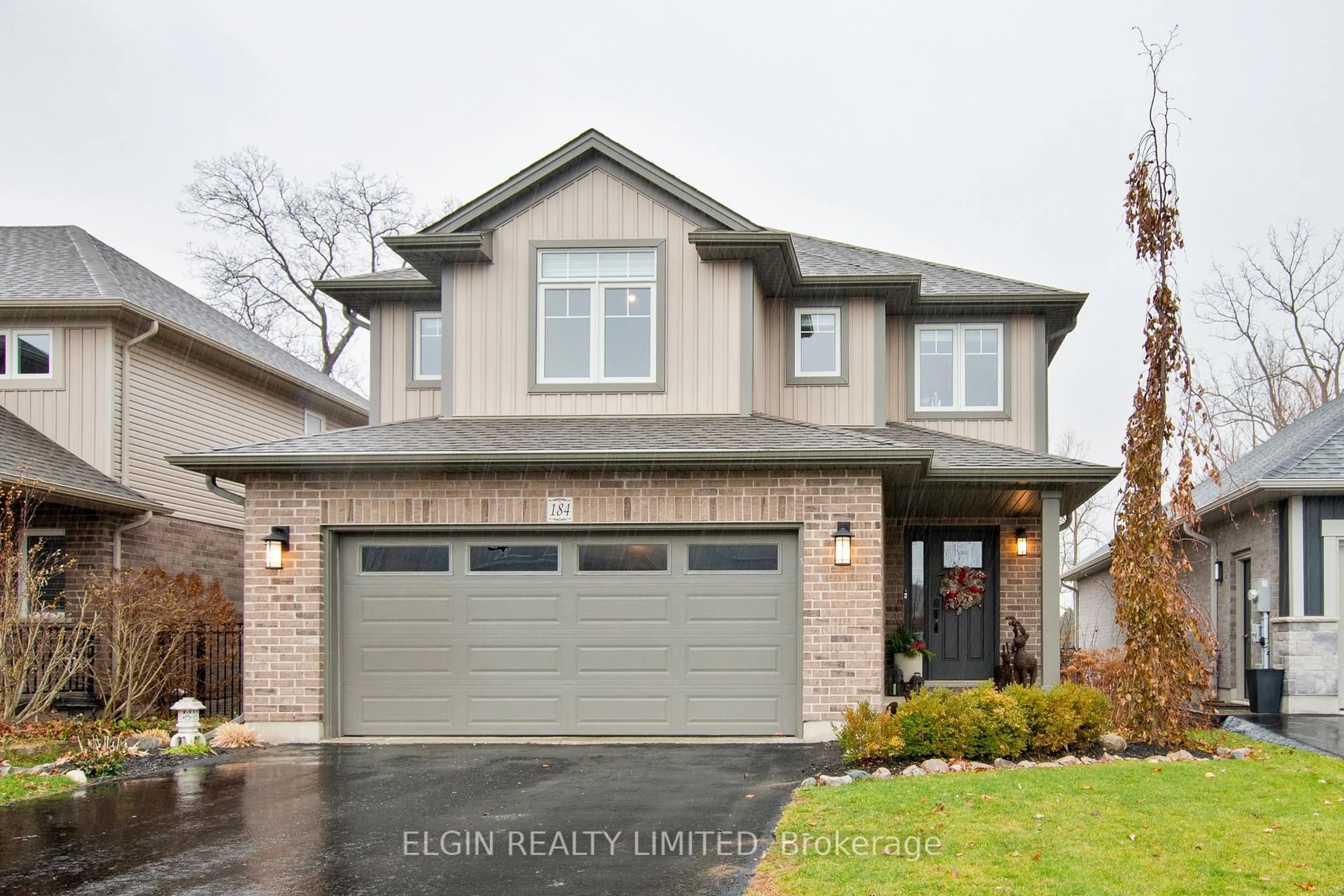 Home with brick exterior material, street for 184 Emery St, Central Elgin Ontario N5L 0A6