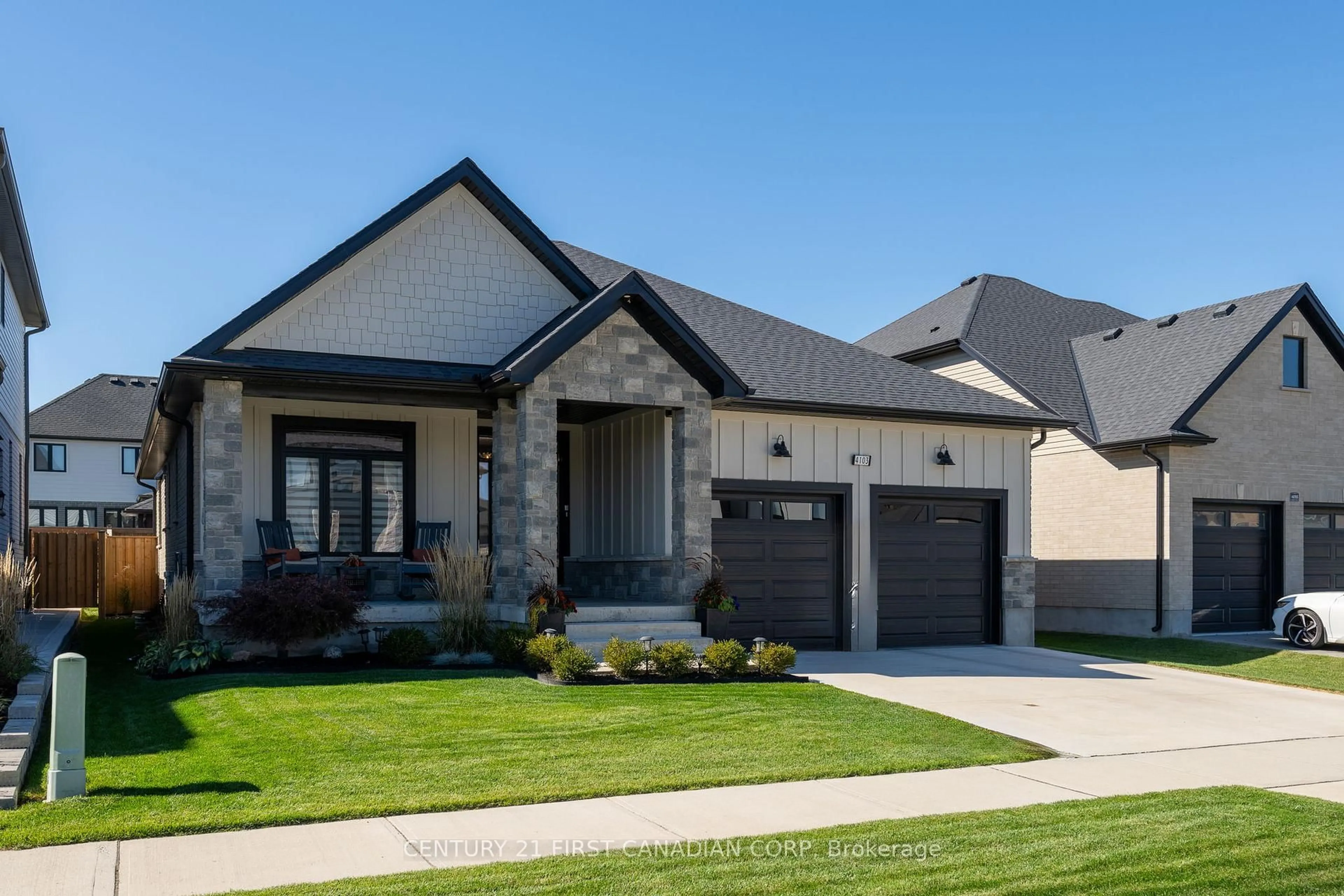 Home with brick exterior material, street for 4103 Campbell St, London South Ontario N6P 0H5