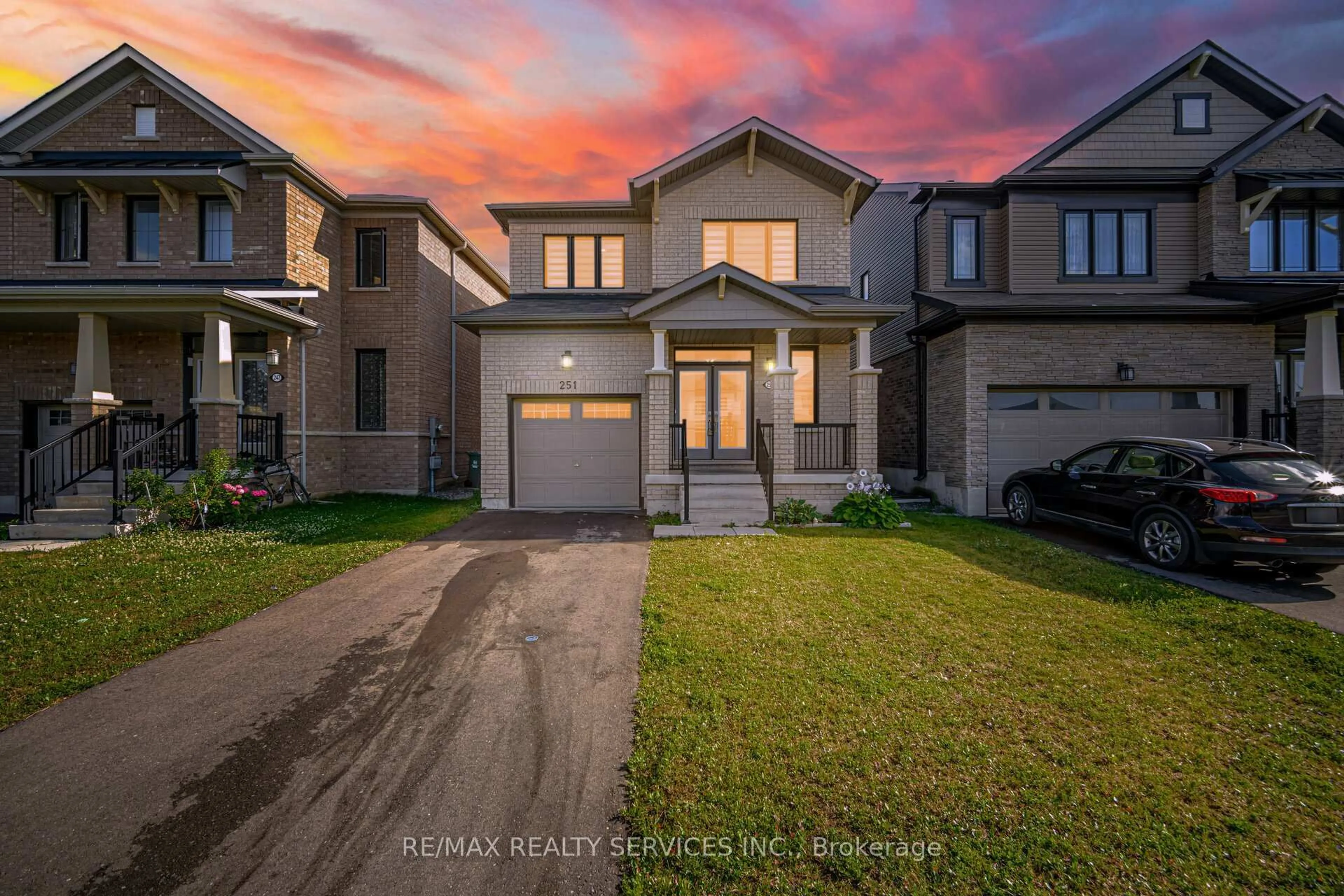 Home with brick exterior material, street for 251 Bedrock Dr, Hamilton Ontario L8J 0M2