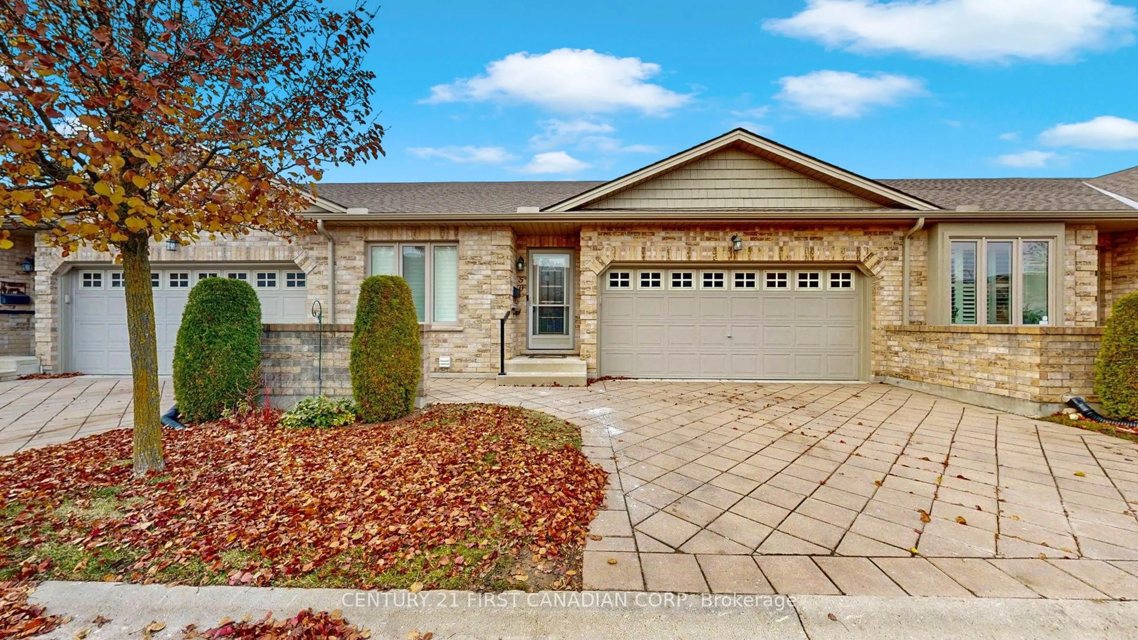 Home with brick exterior material, street for 620 Thistlewood Dr #50, London North Ontario N5X 0A9