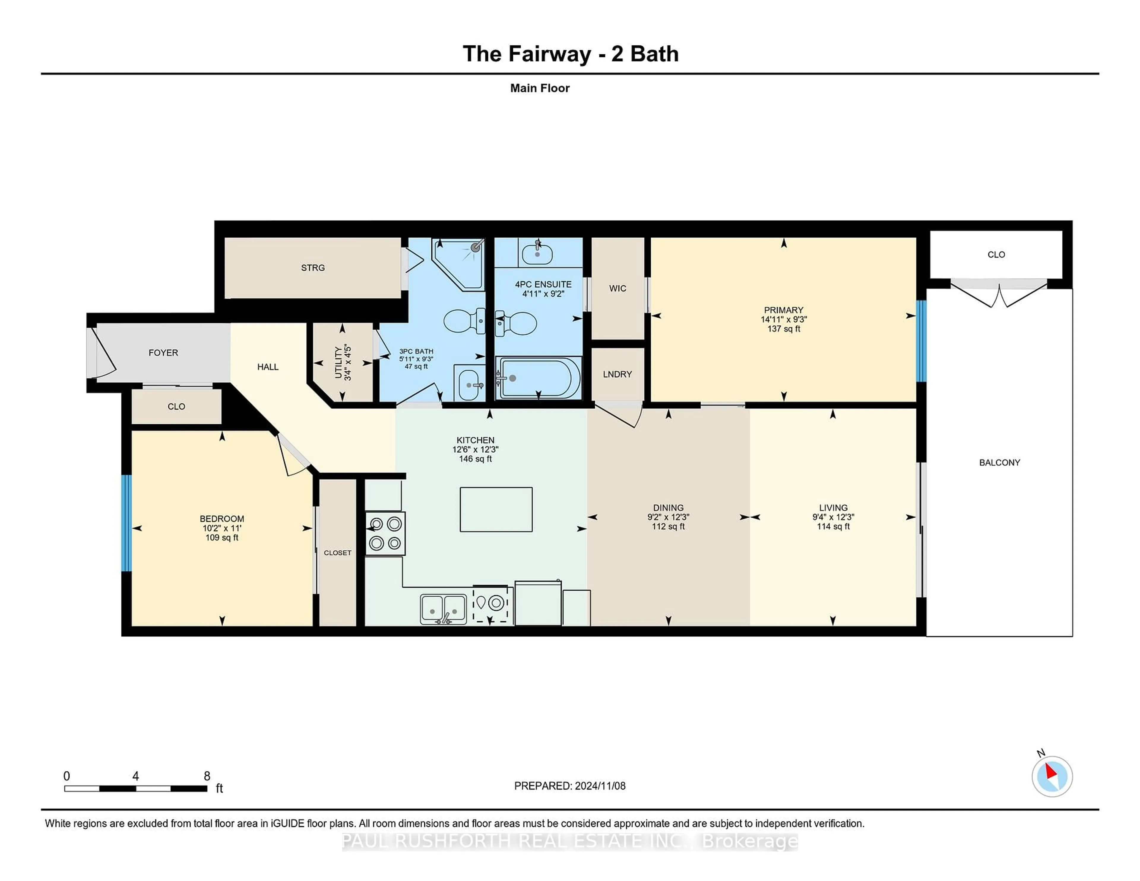 Floor plan for 300 MONTEE OUTAOUAIS St #106, Clarence-Rockland Ontario K4K 1G2