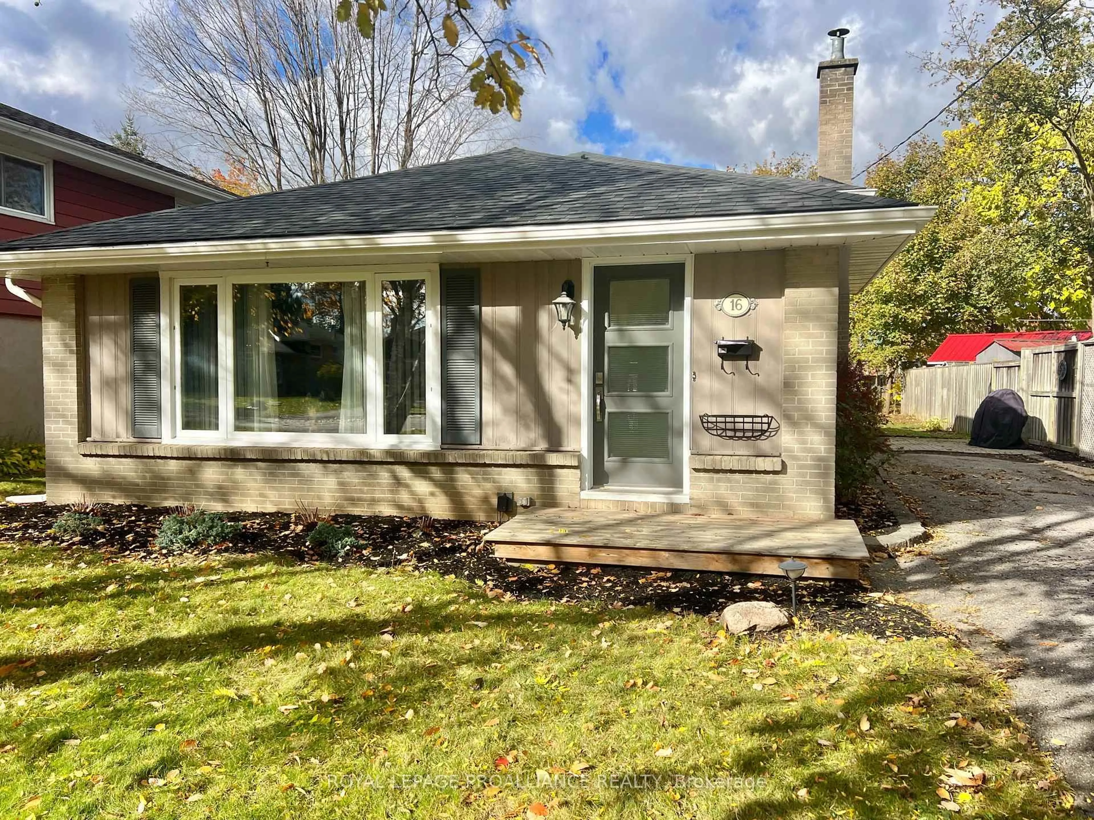 Home with vinyl exterior material, street for 16 Lee Ave, Belleville Ontario K8N 1Y2