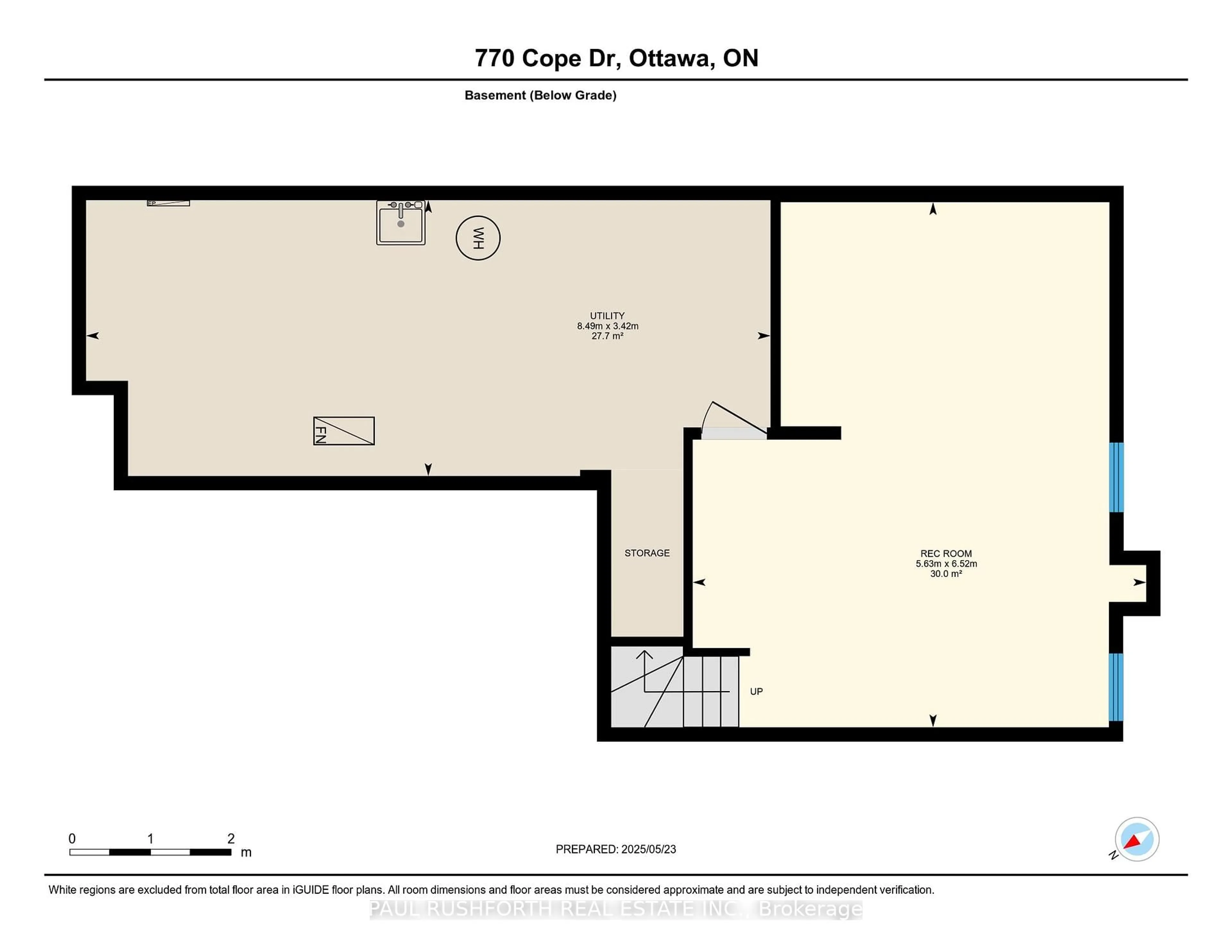 Floor plan for 770 Cope Dr, Ottawa Ontario K2S 2P9