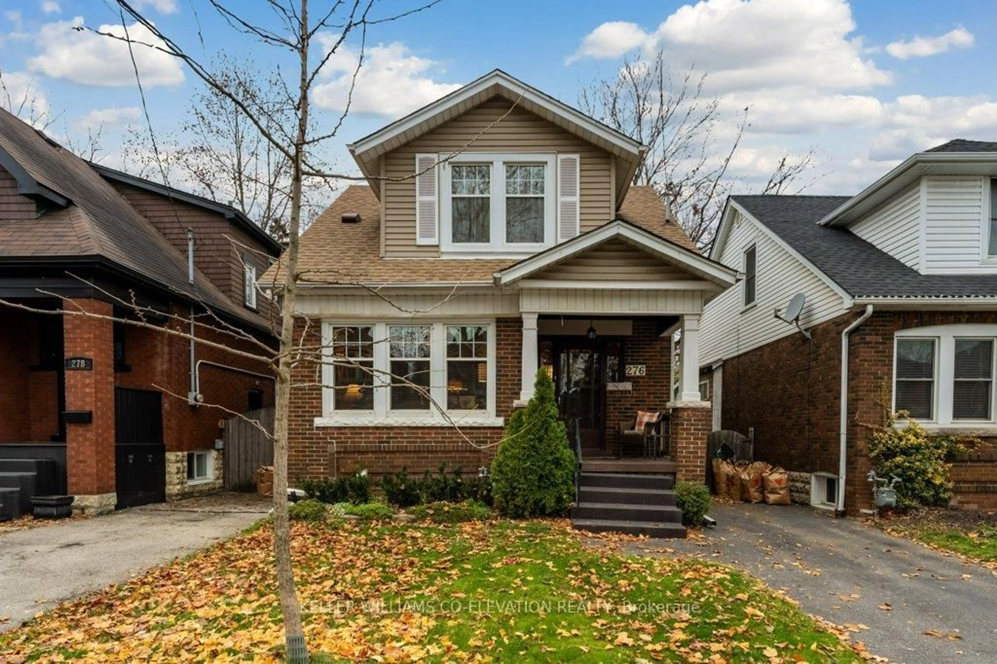Home with brick exterior material, street for 276 Graham Ave, Hamilton Ontario L8K 2M6