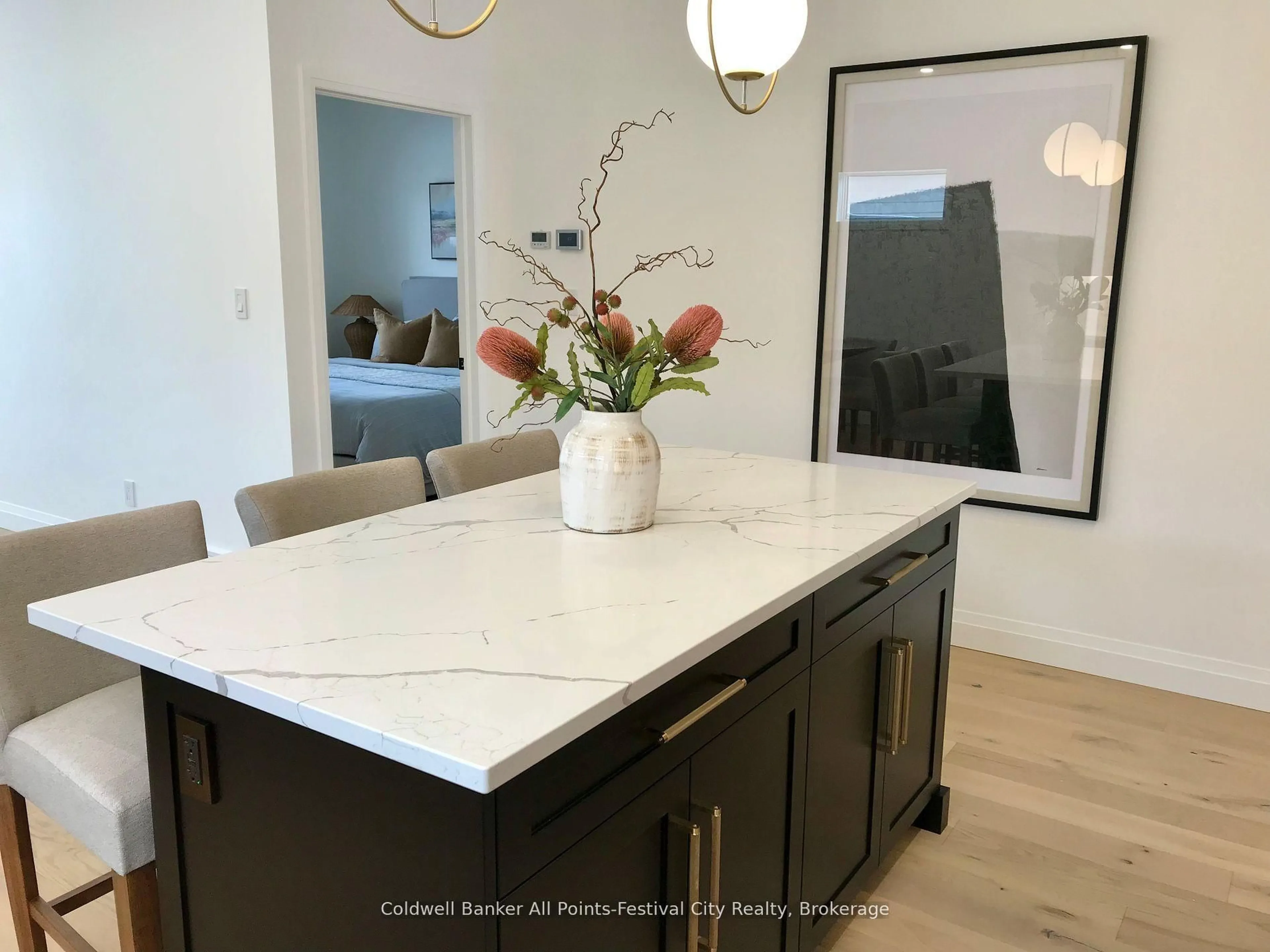 Contemporary kitchen, ceramic/tile floor for 169 Wimpole St, West Perth Ontario N0K 1N0