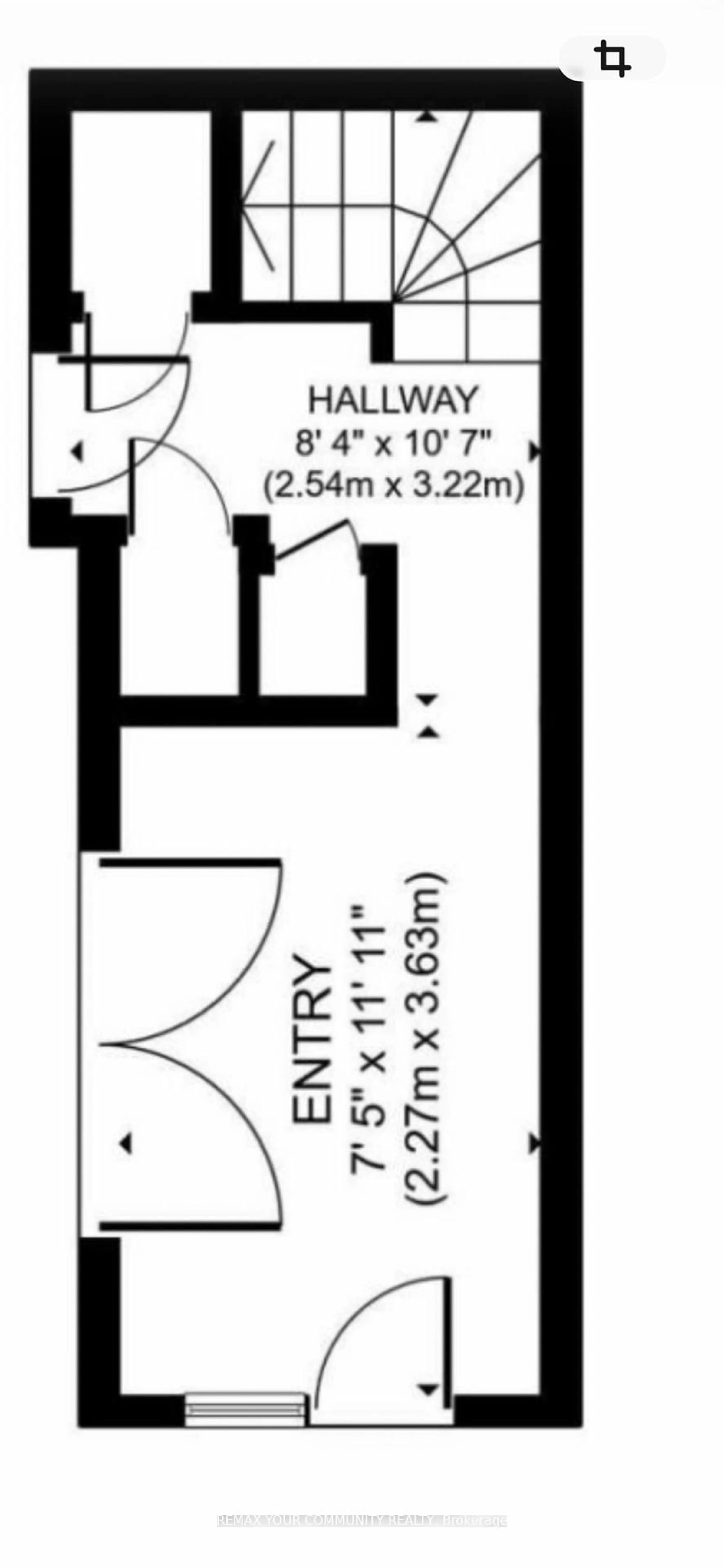 Floor plan for 201 Westbank Tr #49, Hamilton Ontario L8J 0H4