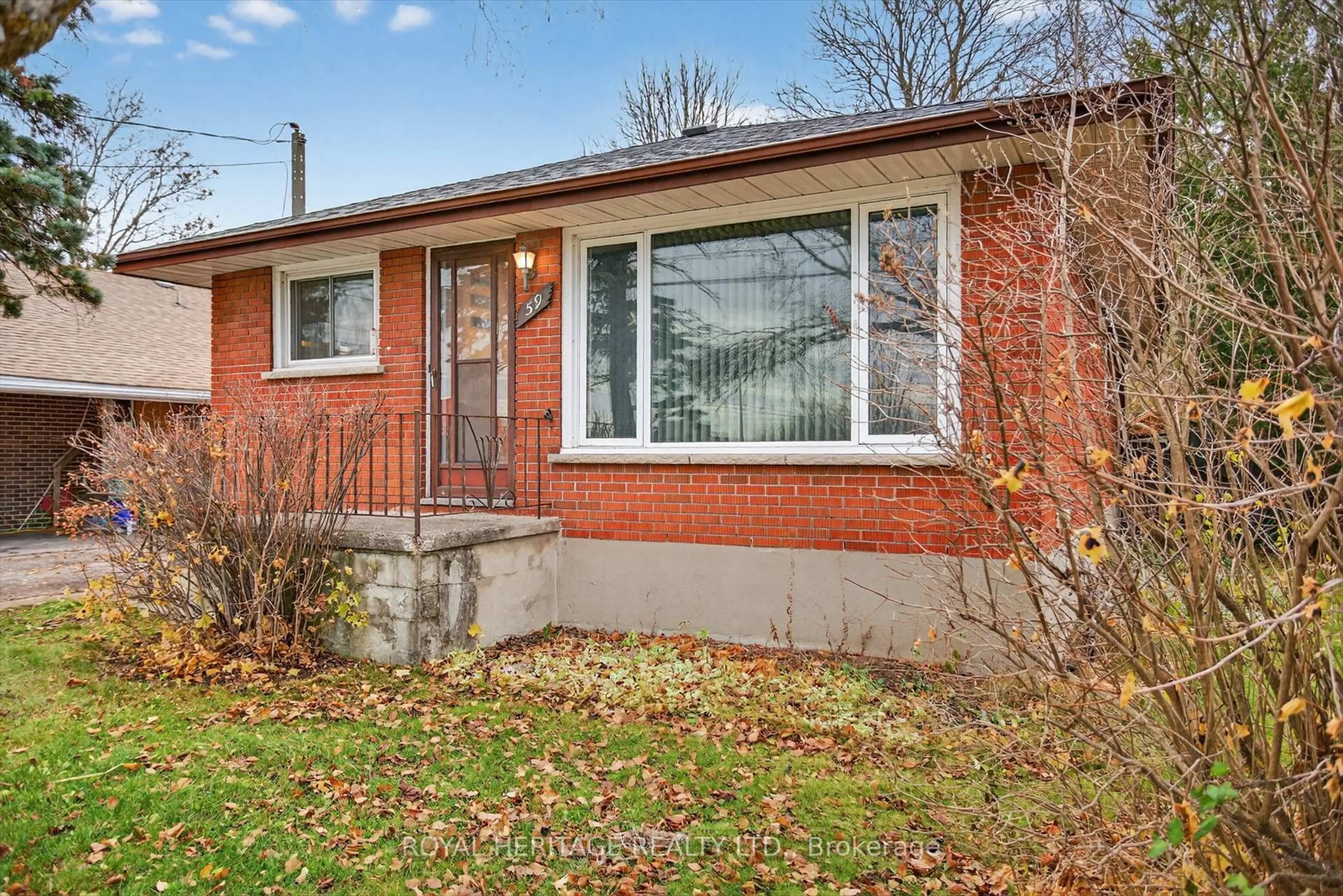 Home with brick exterior material, street for 59 Colborne St, Kawartha Lakes Ontario K9V 1K6