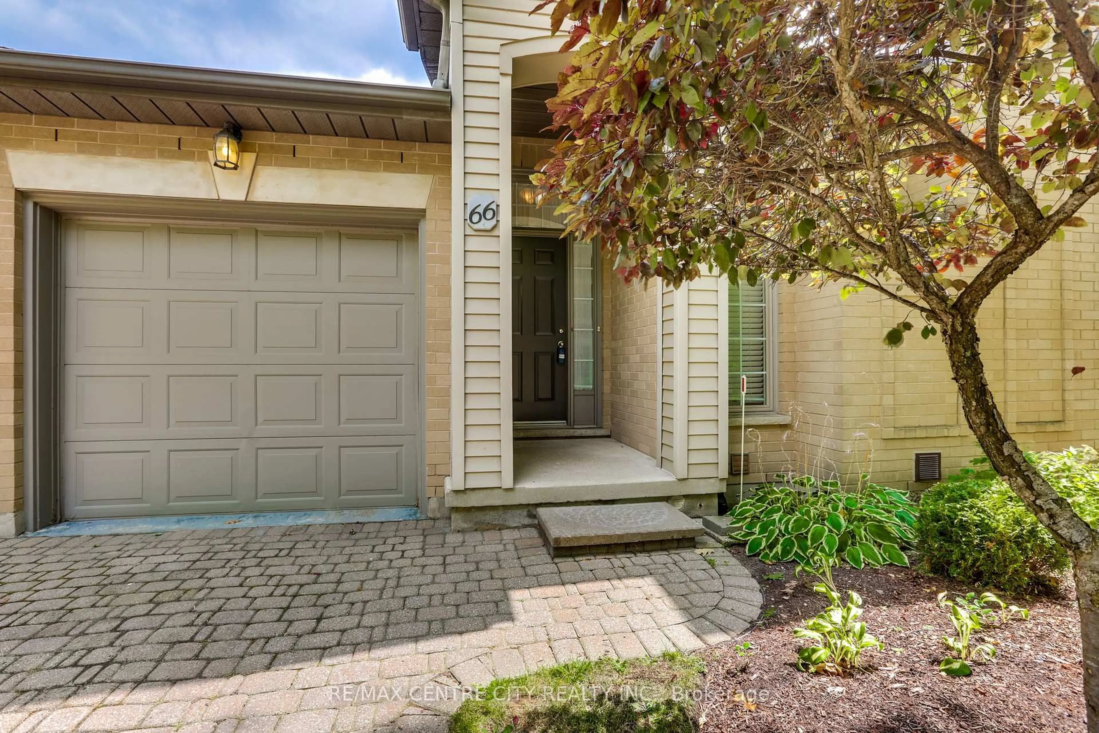 Home with brick exterior material, street for 250 North Centre Rd #66, London North Ontario N6G 5A4