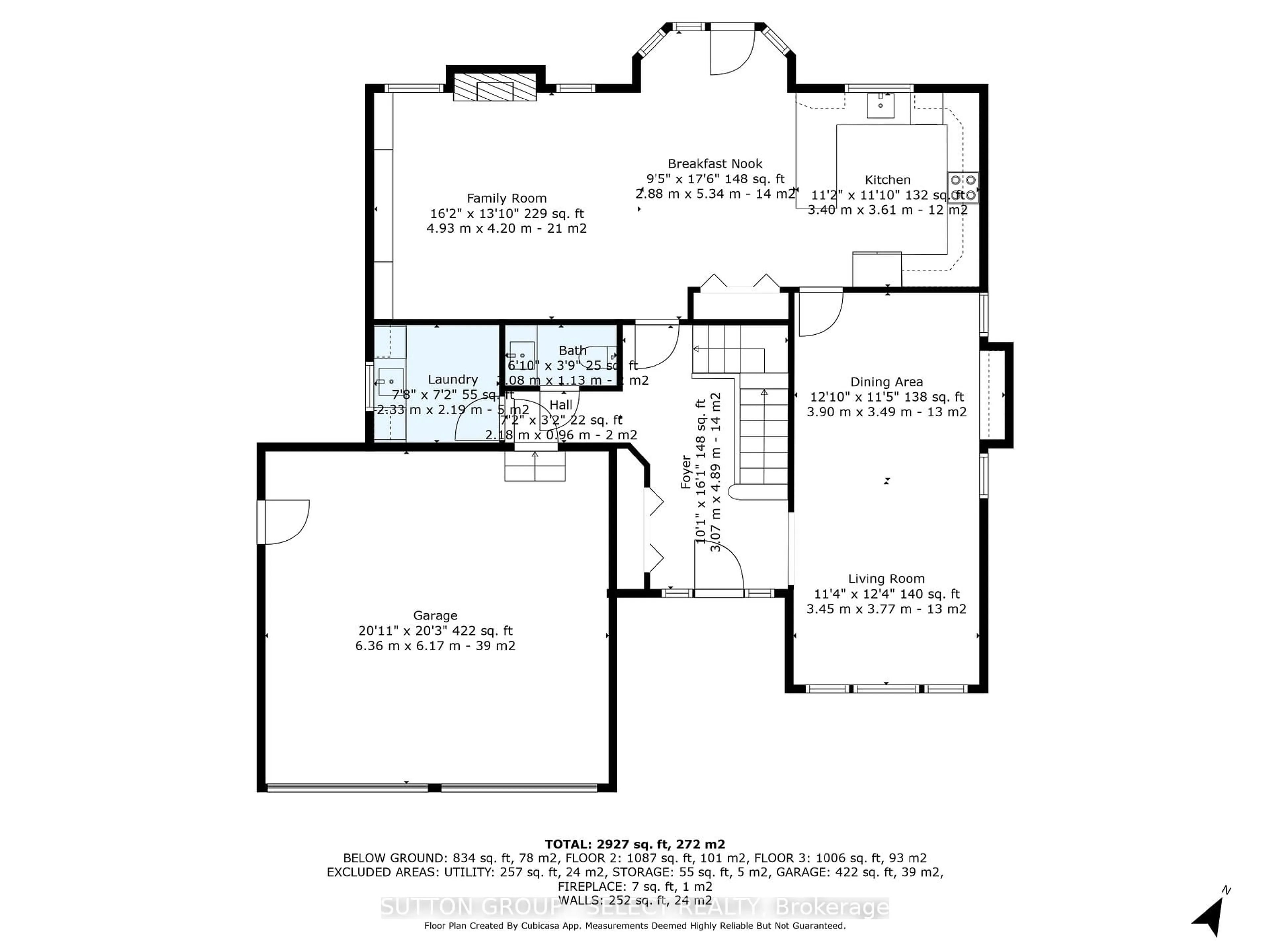 Floor plan for 382 Plane Tree Dr, London North Ontario N6G 5J4