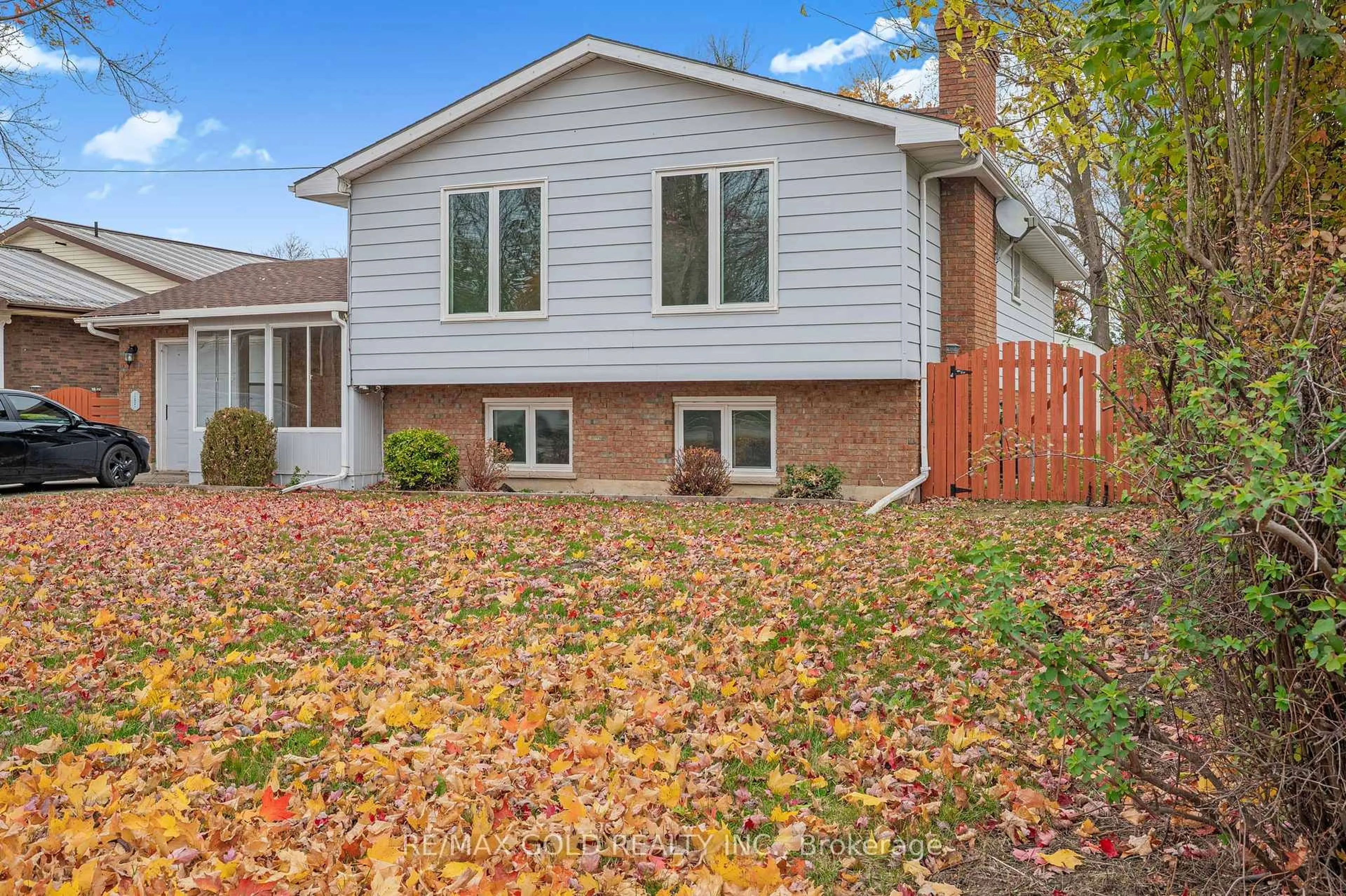 Home with vinyl exterior material, street for 21990 Hagerty Rd, Newbury Ontario N0L 2N0