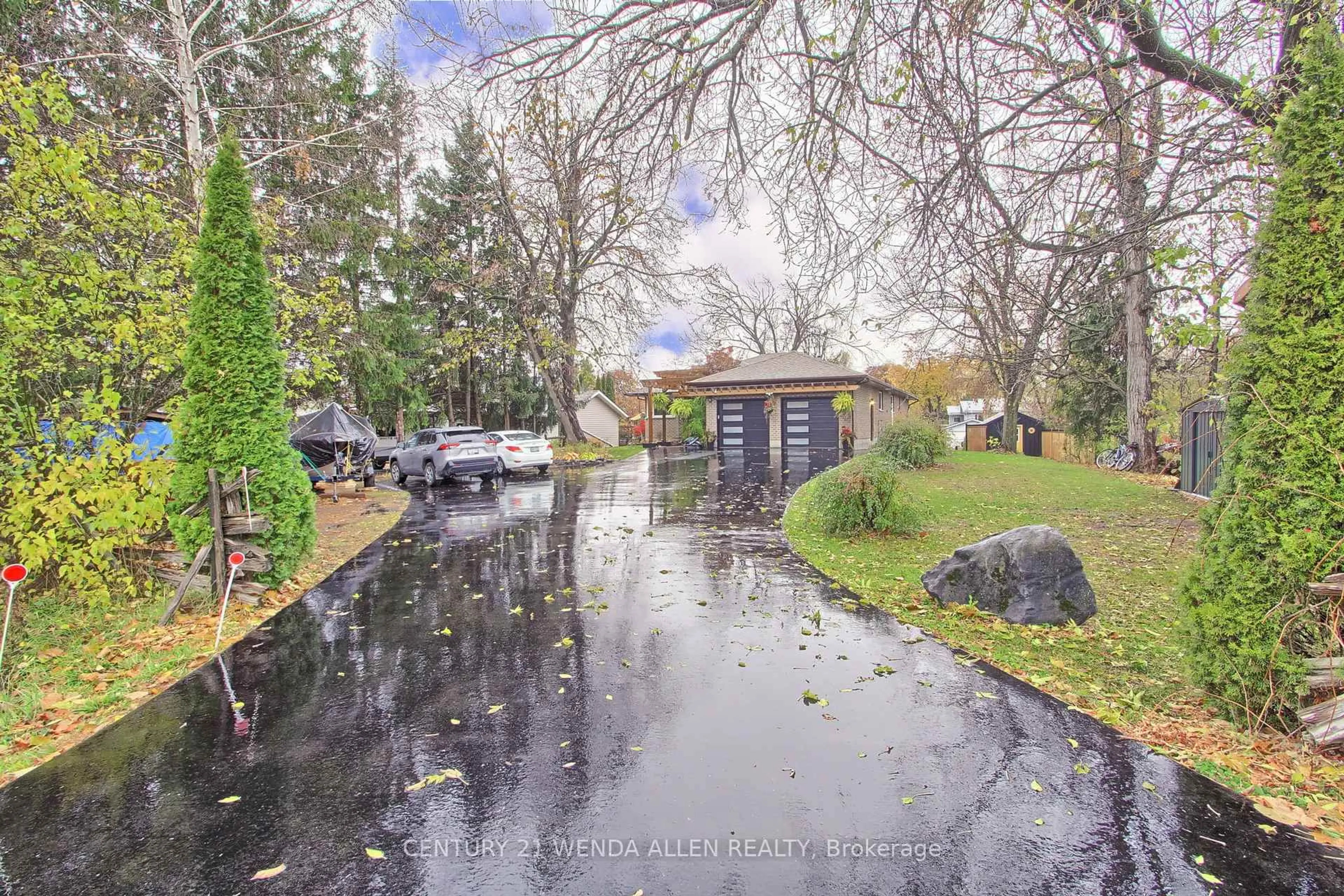 A pic from outside/outdoor area/front of a property/back of a property/a pic from drone, street for 24 Maple Grove Rd, Kawartha Lakes Ontario K9V 4R6