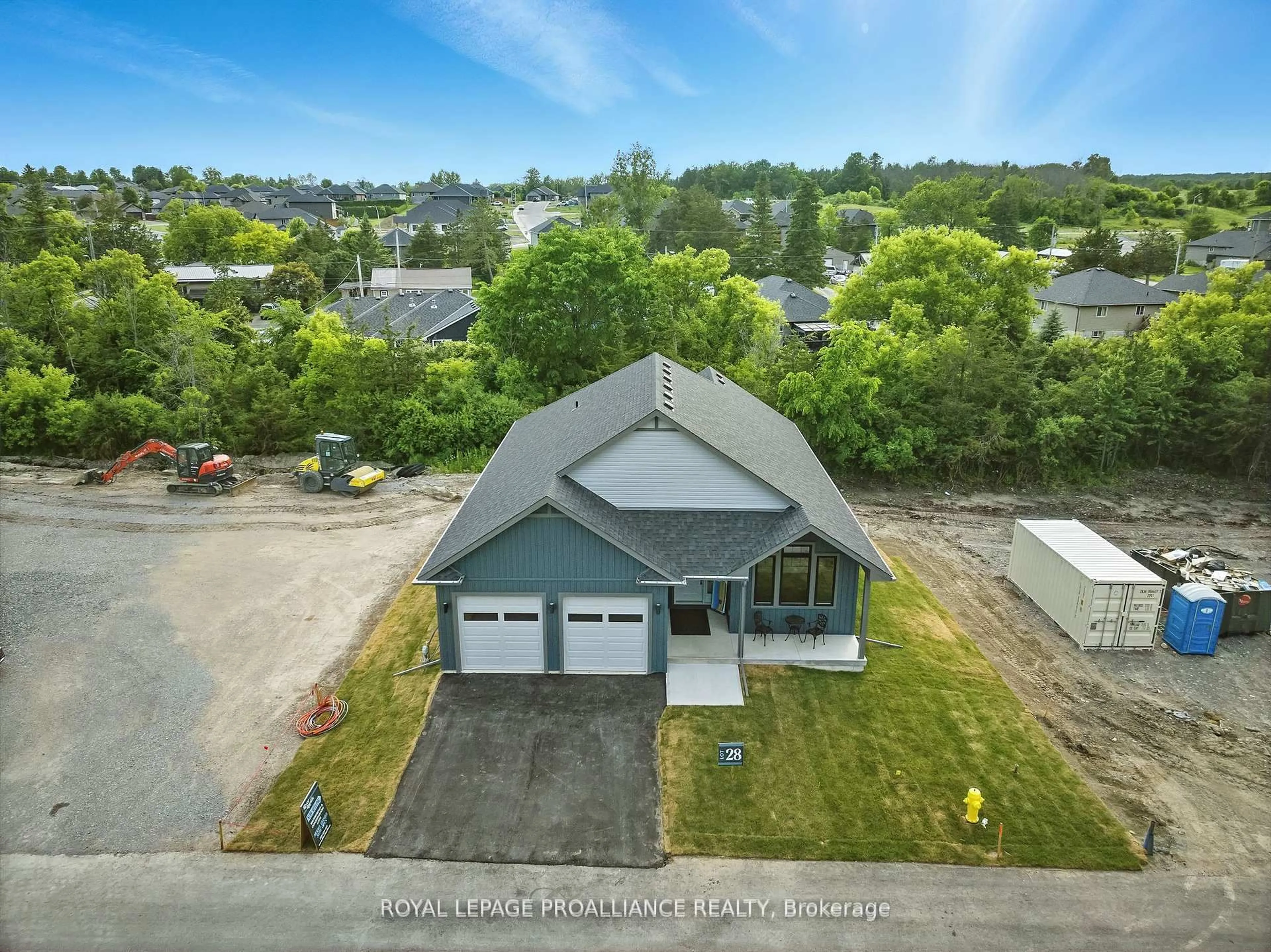 A pic from outside/outdoor area/front of a property/back of a property/a pic from drone, unknown for Lot 28 River Rapids Rd, Hastings Ontario K0K 2C0