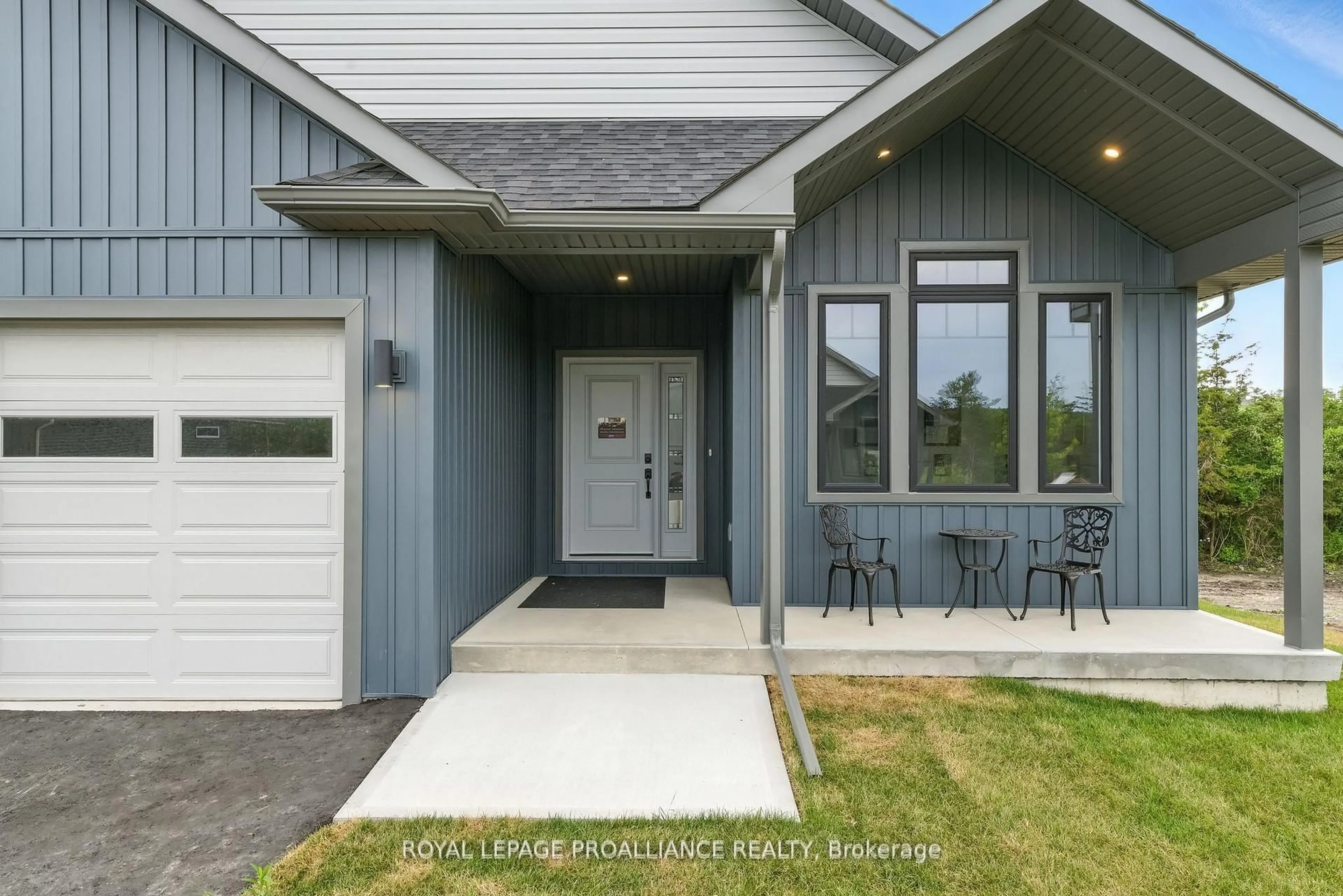 Home with vinyl exterior material, street for Lot 28 River Rapids Rd, Hastings Ontario K0K 2C0