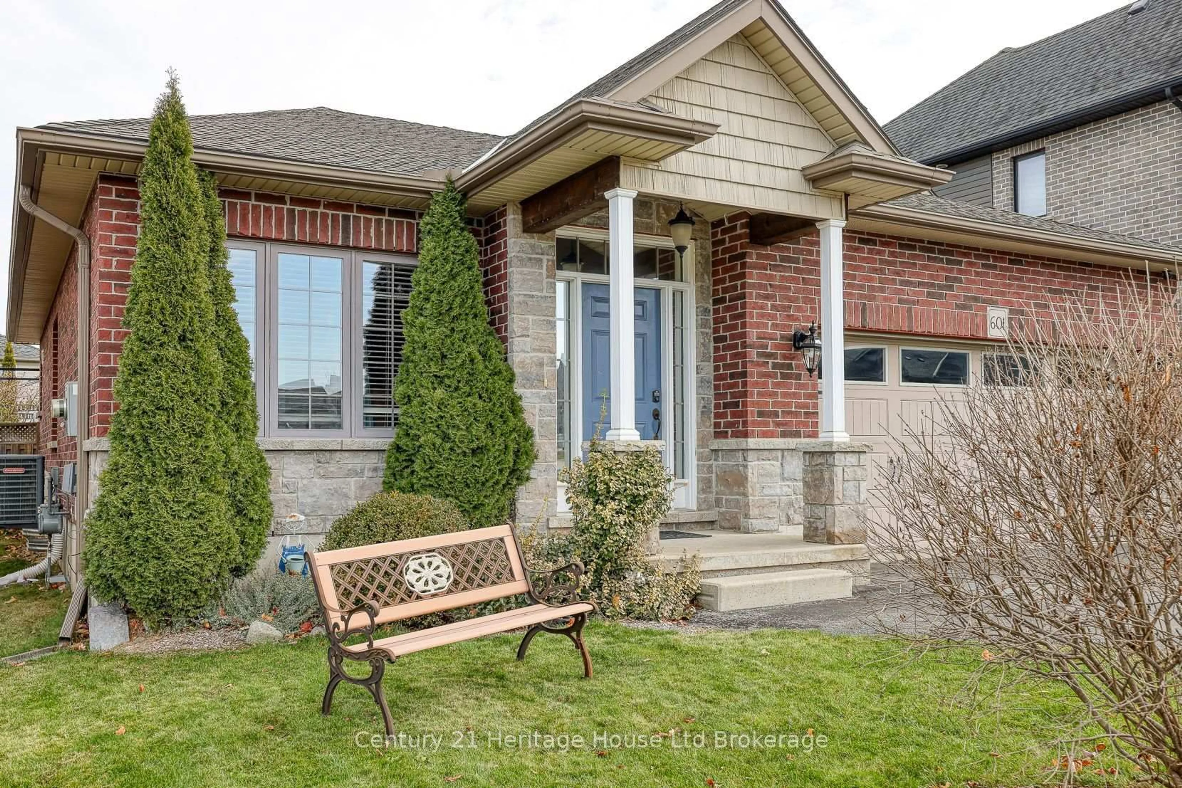 Home with brick exterior material, street for 601 Sales Dr, Woodstock Ontario N4S 0A1