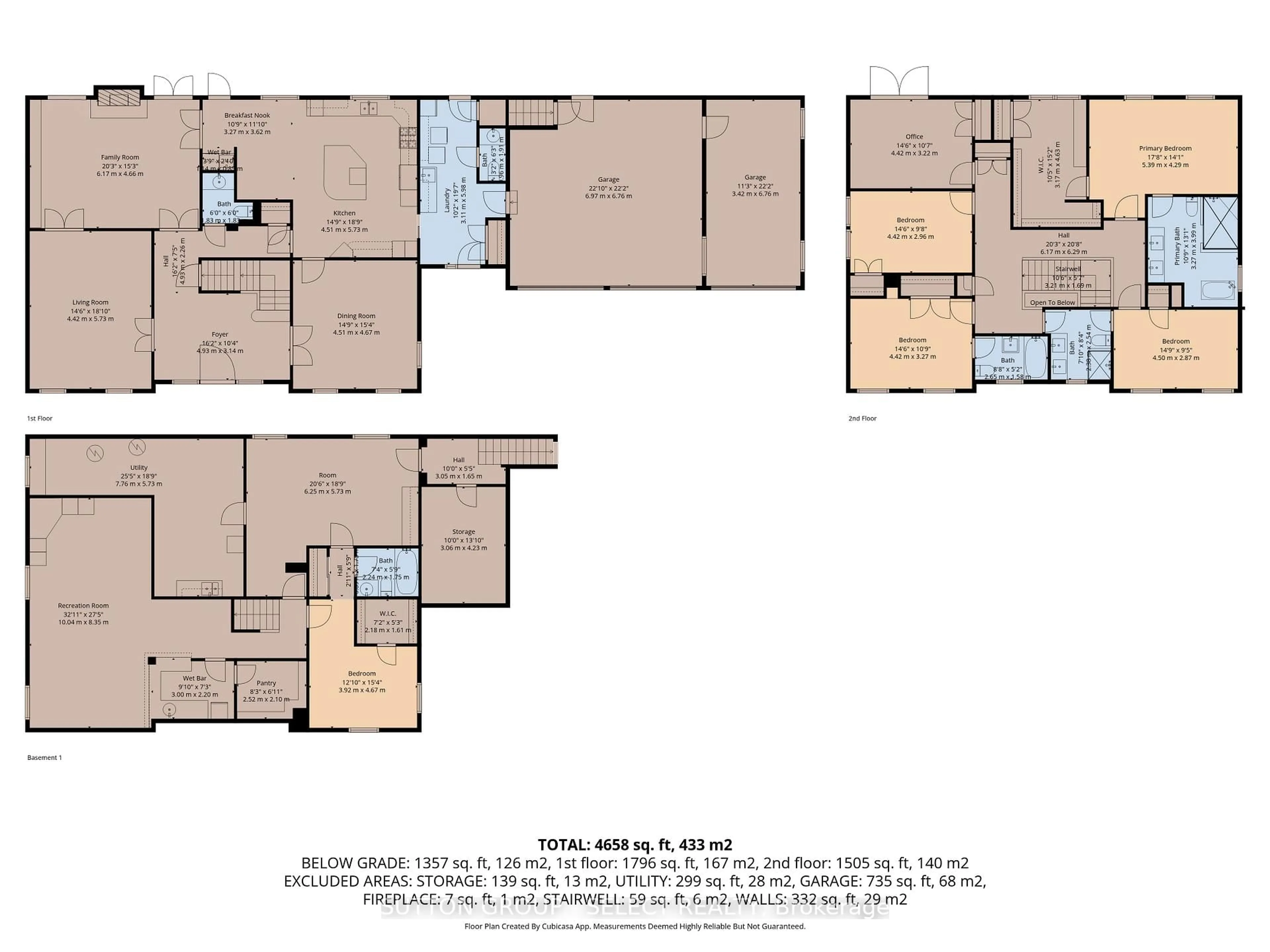 Floor plan for 129 Wychwood Pl, London North Ontario N6G 1S7