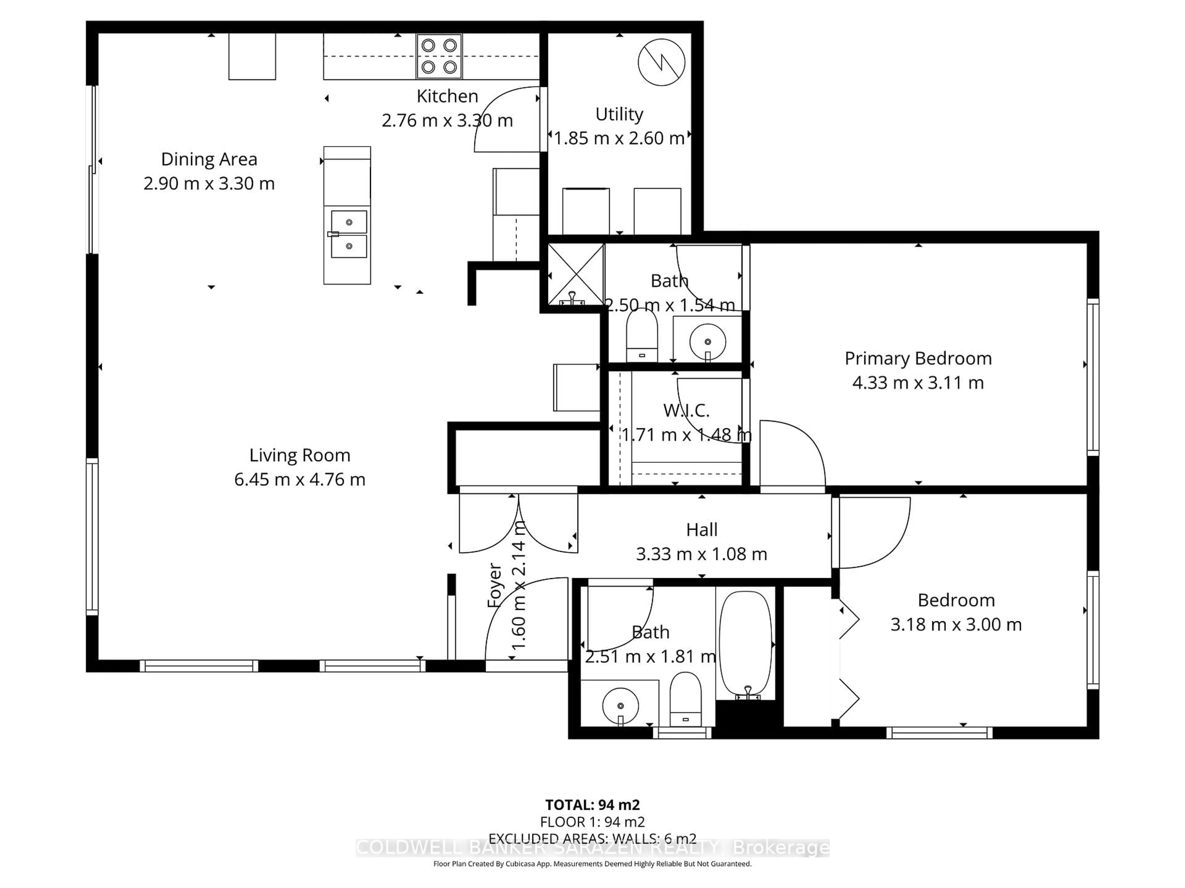 Floor plan for 3785 Canyon Walk Dr #6, Ottawa Ontario K1V 2M4