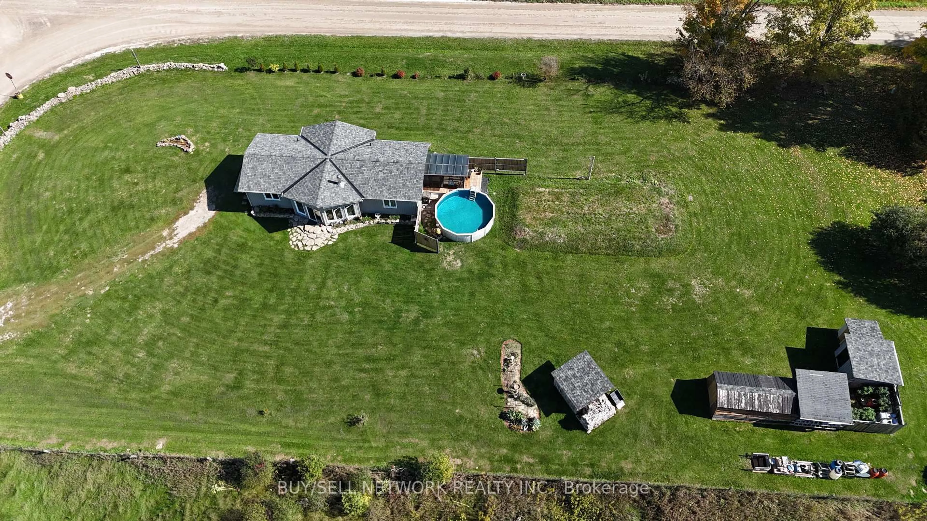 A pic from outside/outdoor area/front of a property/back of a property/a pic from drone, water/lake/river/ocean view for 3435 Baseline Rd, Otonabee-South Monaghan Ontario K0L 2G0