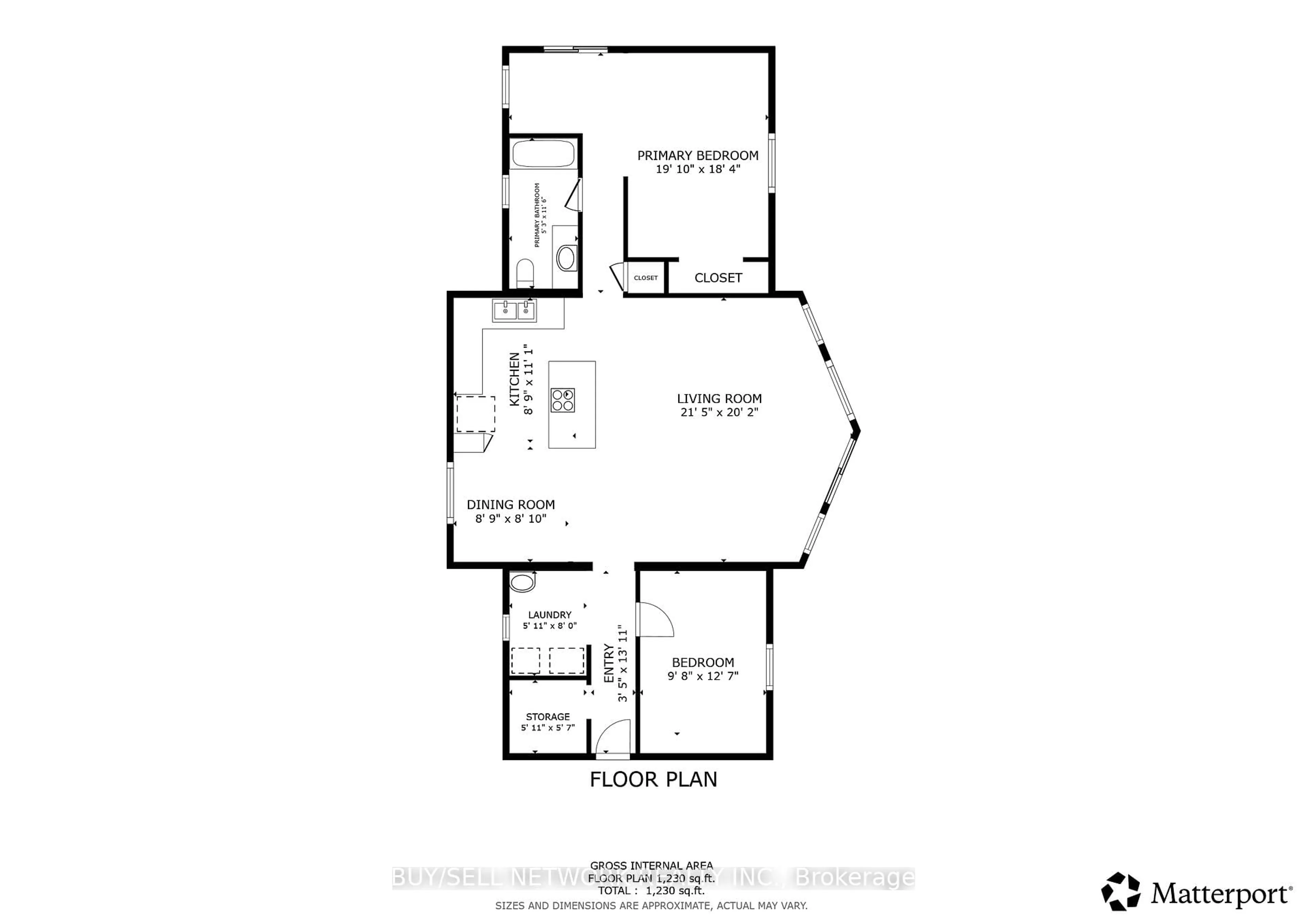 Floor plan for 3435 Baseline Rd, Otonabee-South Monaghan Ontario K0L 2G0
