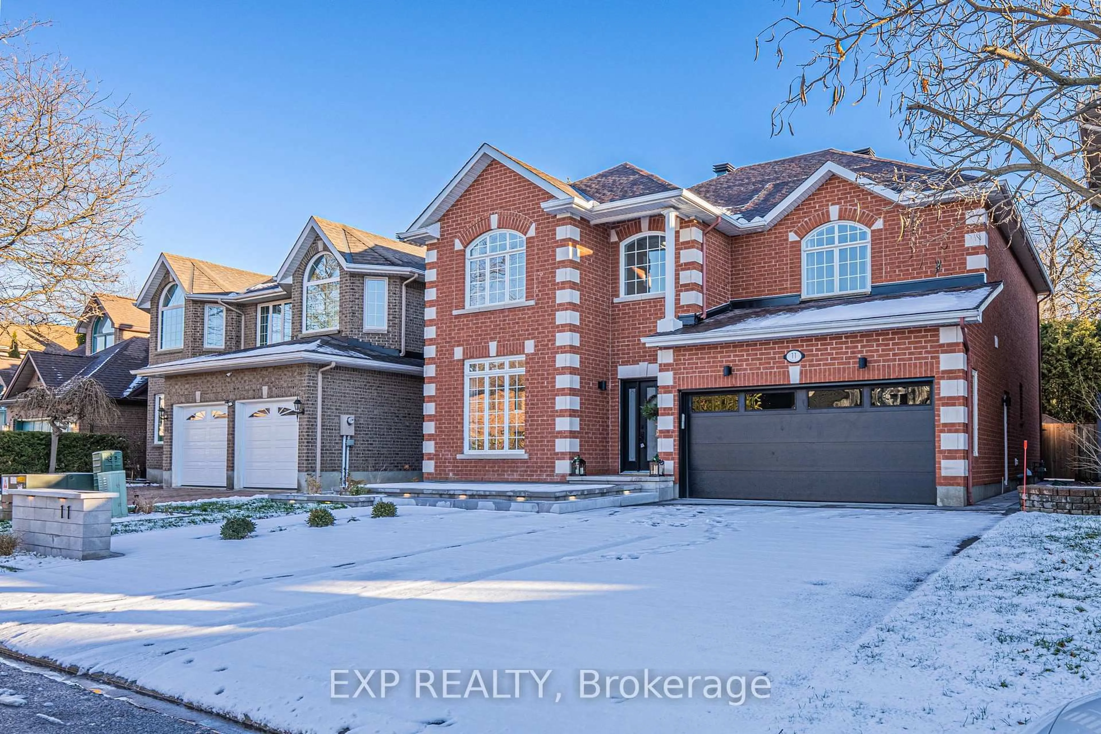 Home with brick exterior material, street for 11 WELLSMERE Crt, Ottawa Ontario K2E 8C2