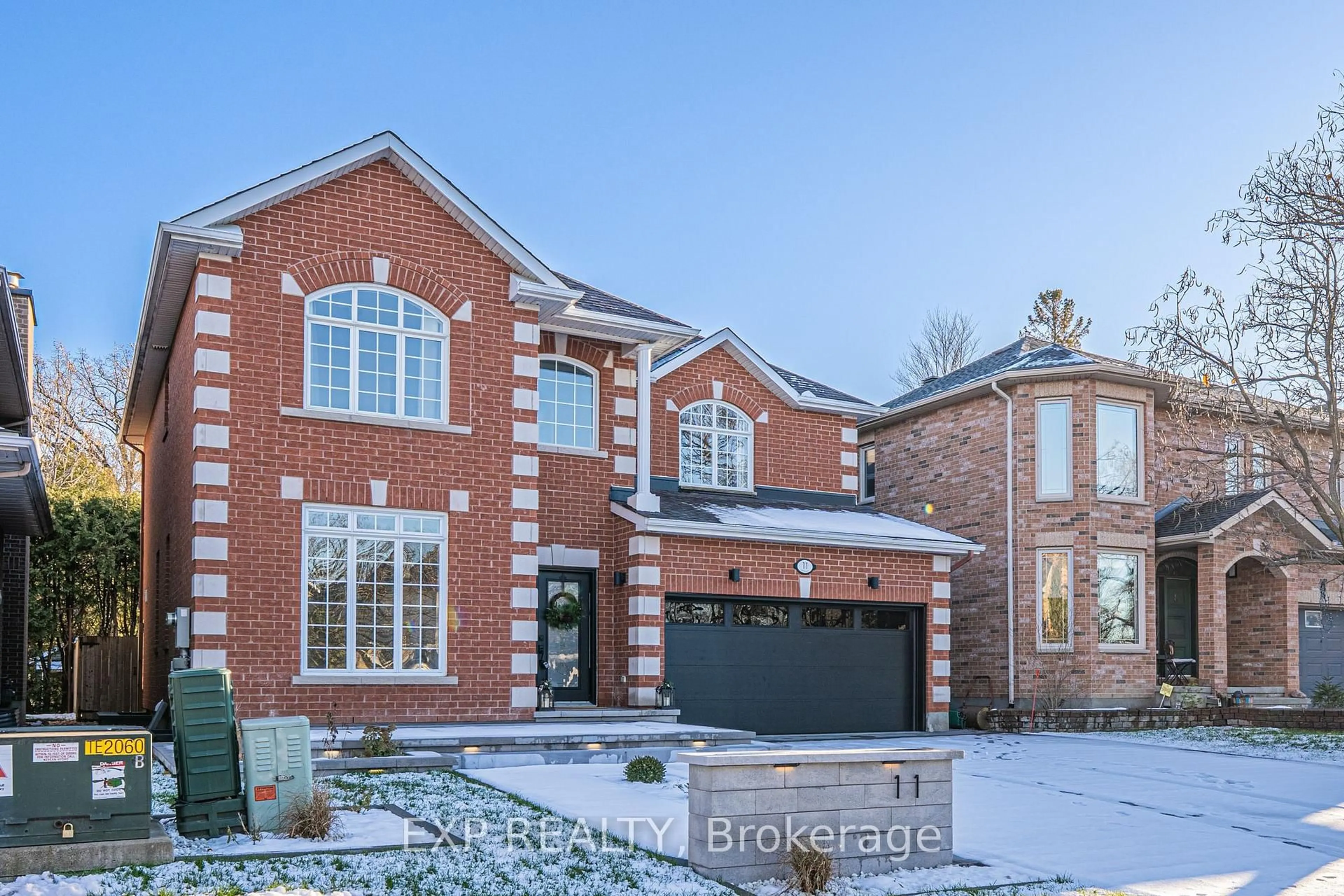 Home with brick exterior material, street for 11 WELLSMERE Crt, Ottawa Ontario K2E 8C2