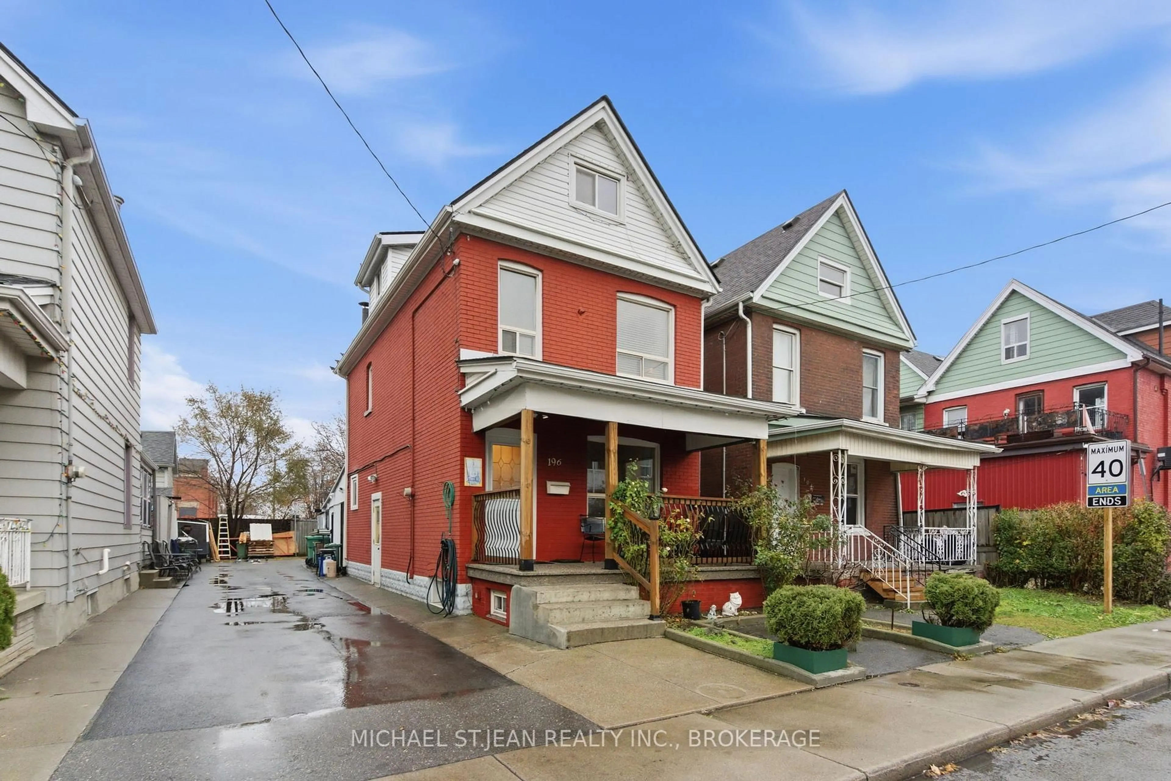 Home with brick exterior material, street for 196 Avondale St, Hamilton Ontario L8L 7C3