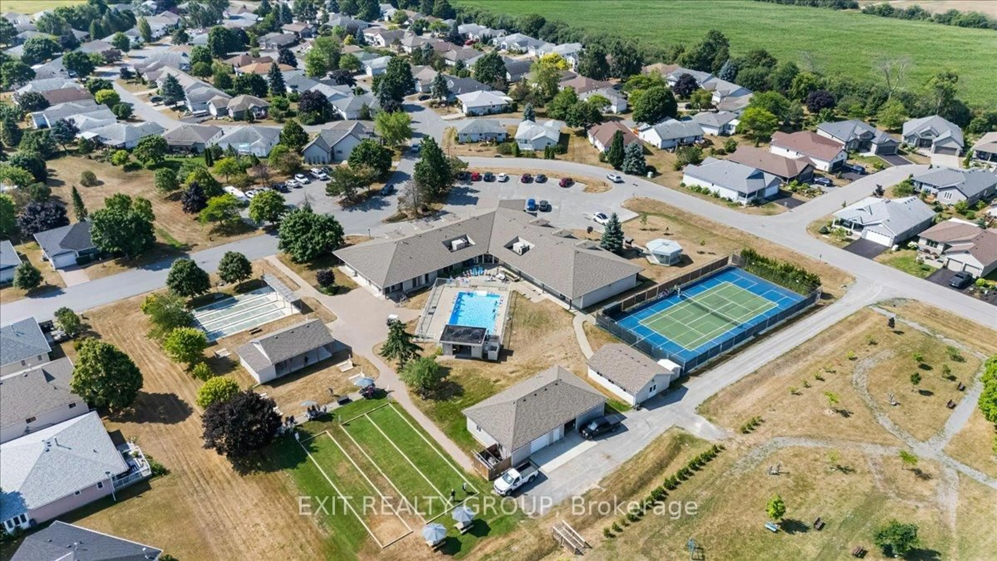 A pic from outside/outdoor area/front of a property/back of a property/a pic from drone, unknown for 18 Gilbert Cres, Prince Edward County Ontario K0K 3L0