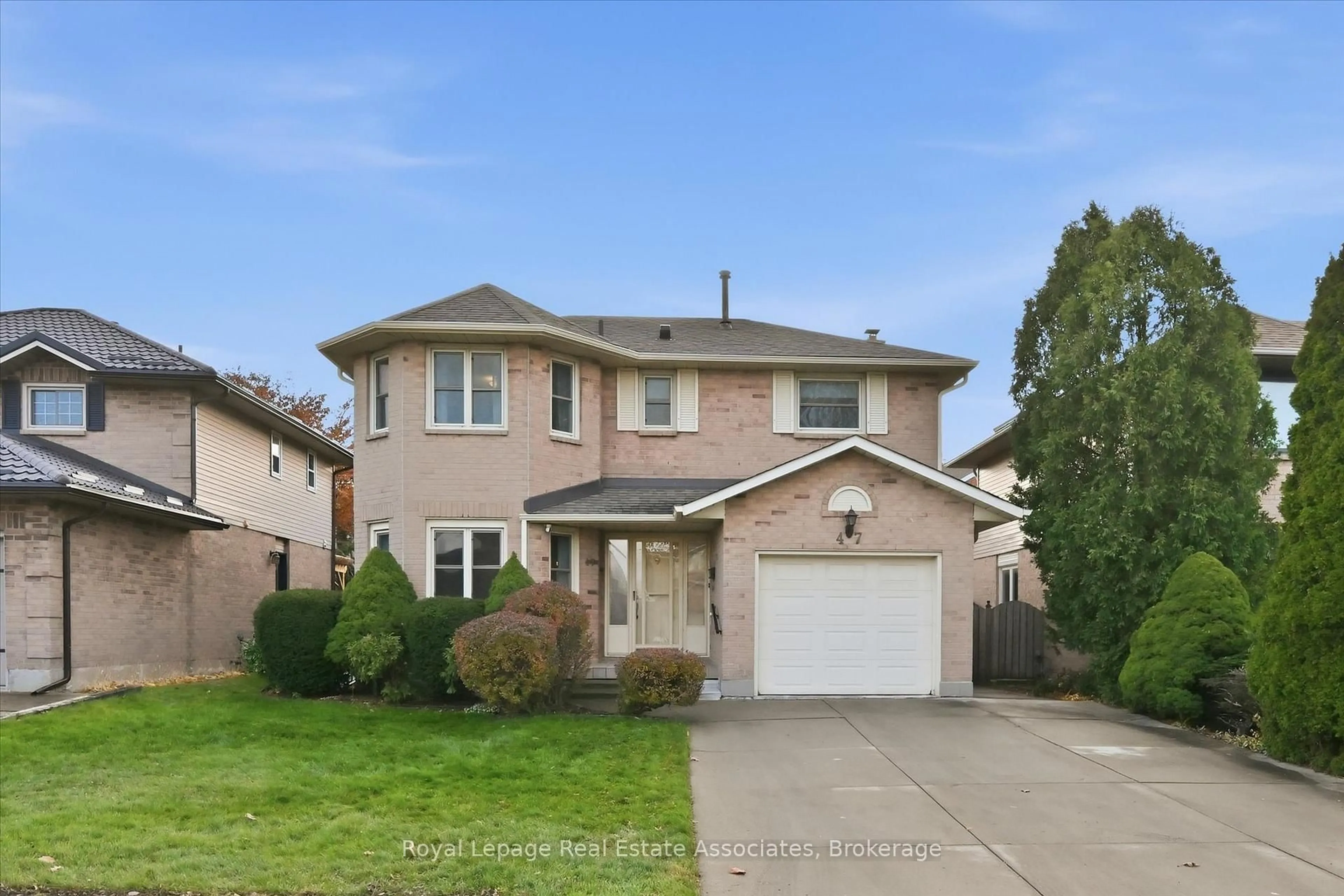 Home with brick exterior material, street for 47 Elmira Dr, Hamilton Ontario L9C 7H8