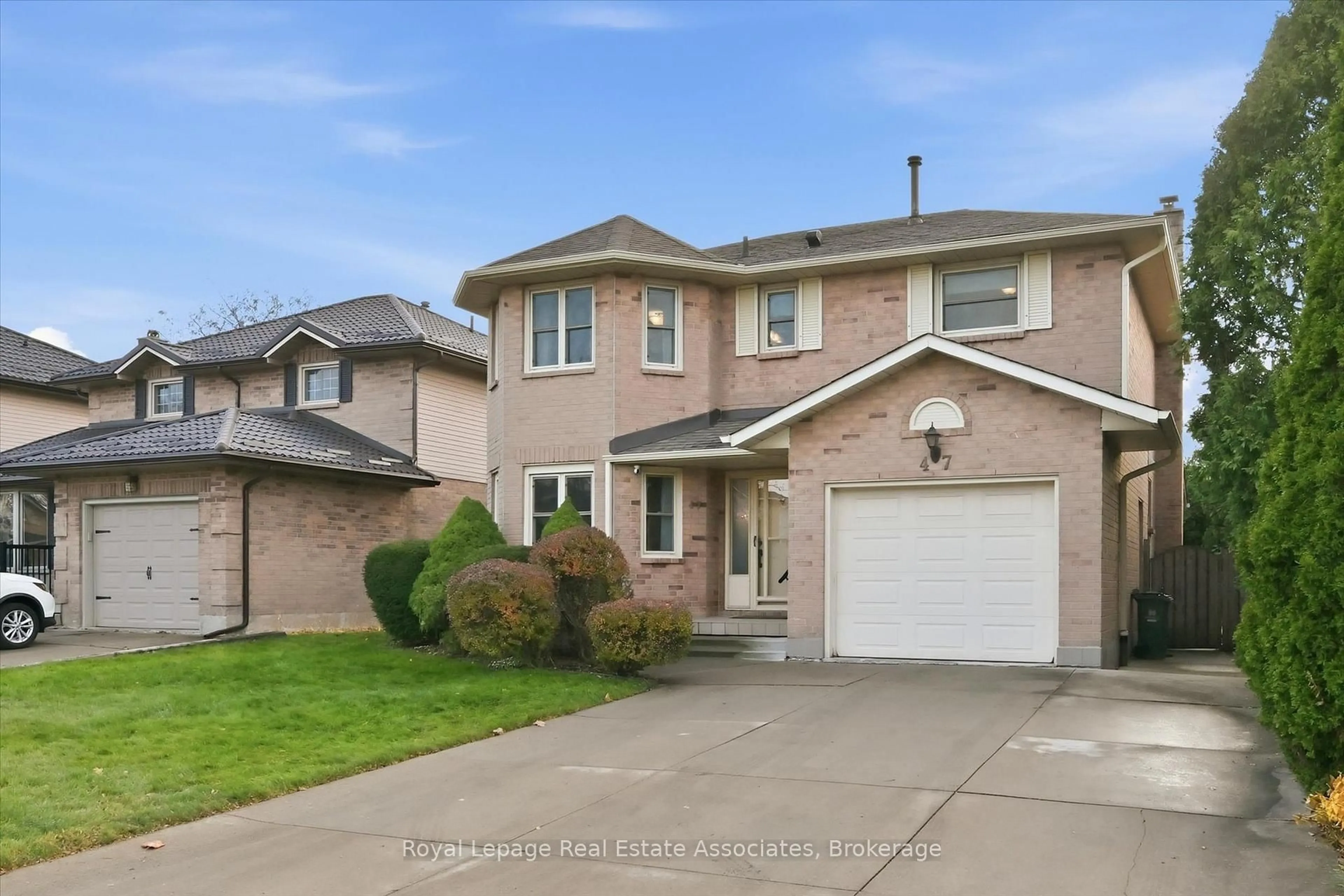 Home with brick exterior material, street for 47 Elmira Dr, Hamilton Ontario L9C 7H8