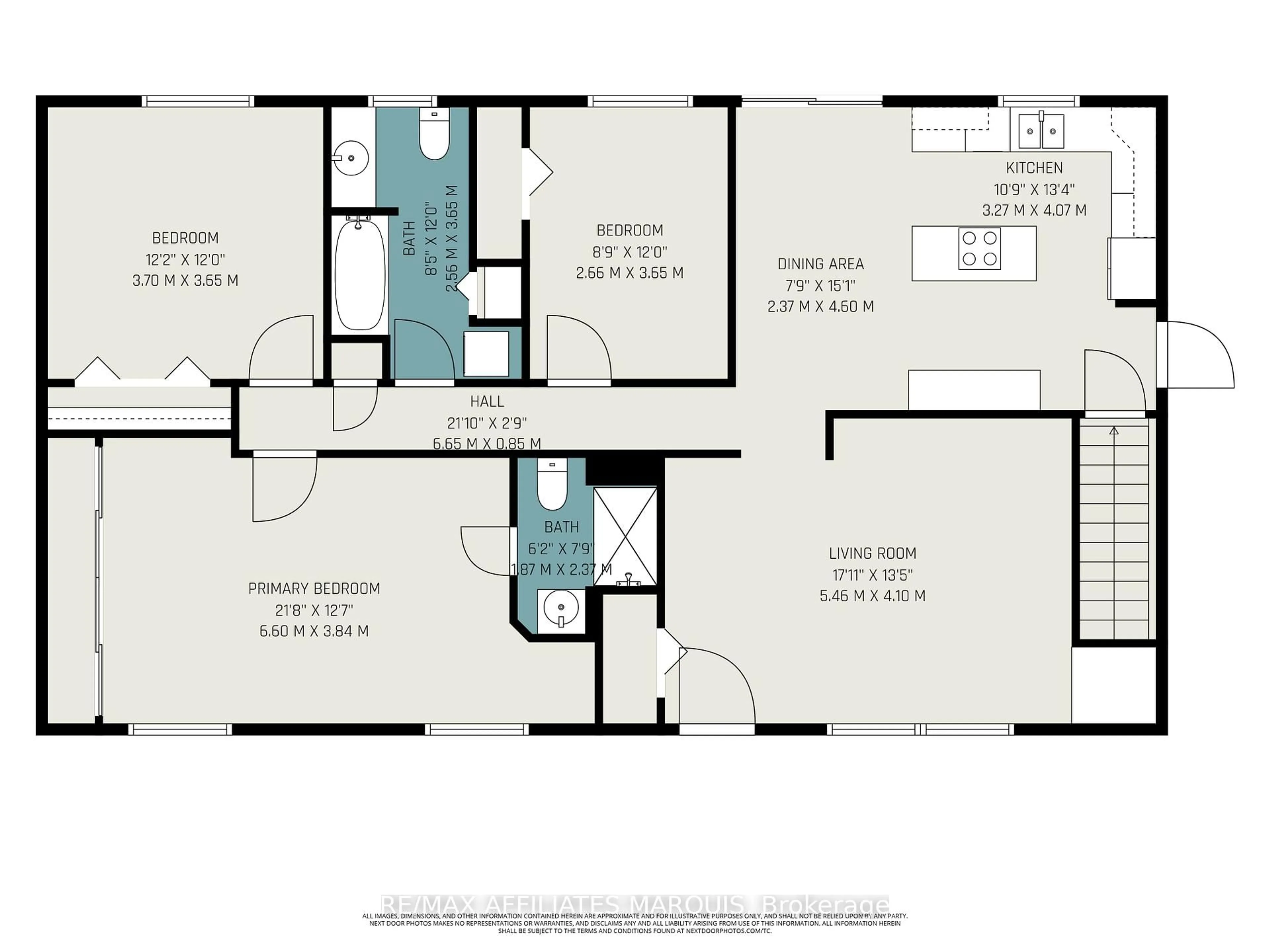 Floor plan for 206 Kitley Line 3 Line, Elizabethtown-Kitley Ontario K0E 1Y0