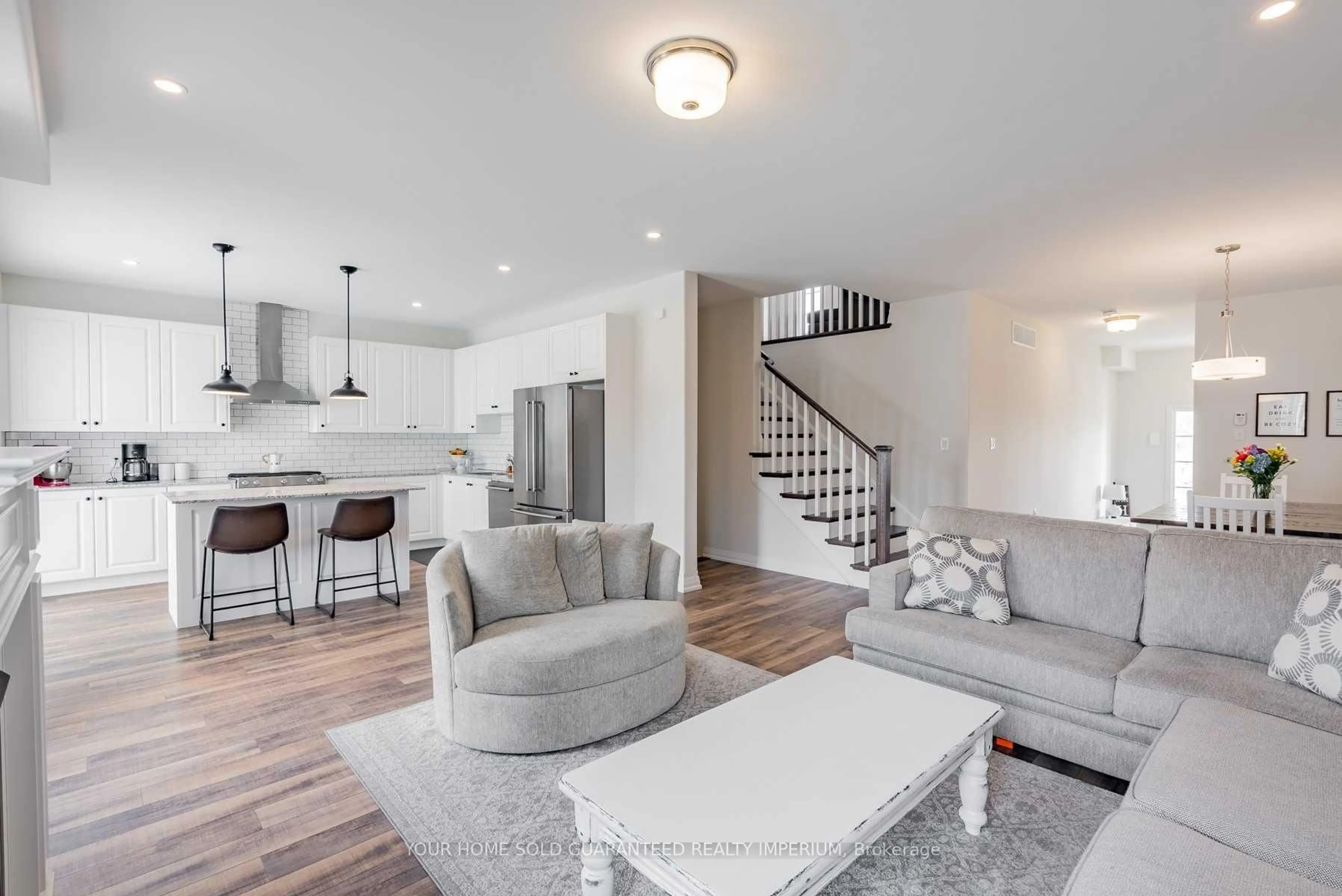 Living room with furniture, unknown for 21 Corbett St, Port Hope Ontario L1A 0E4