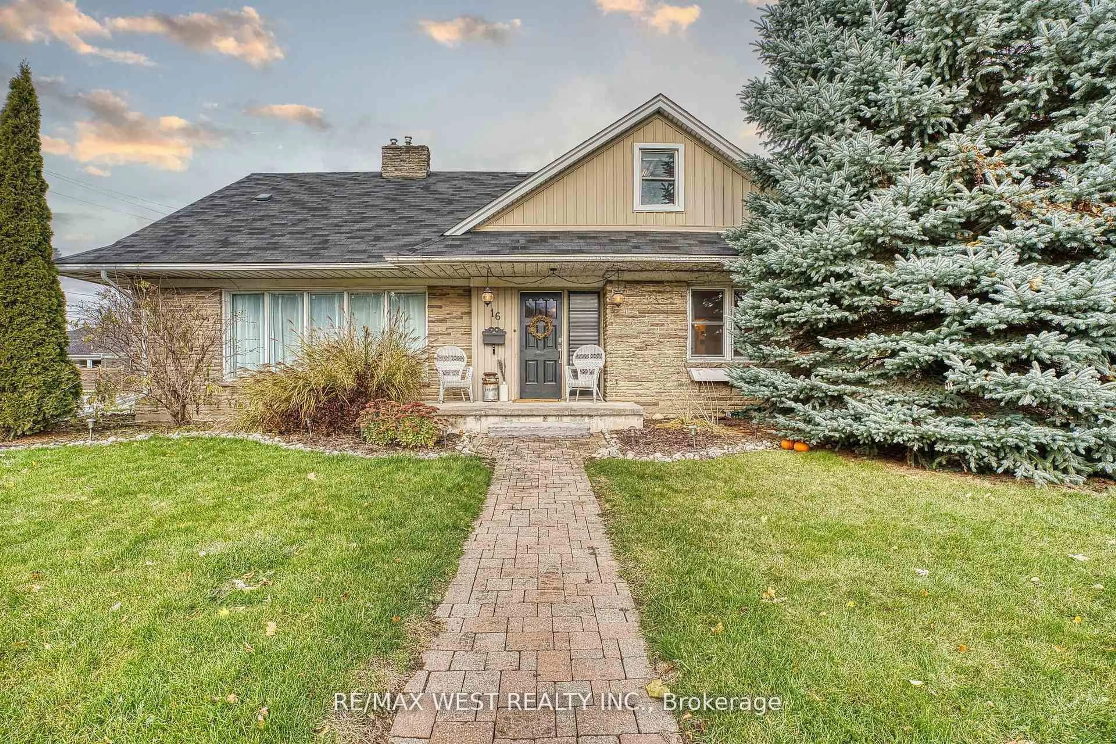 Home with brick exterior material, street for 16 First St, Woolwich Ontario N3B 1H1