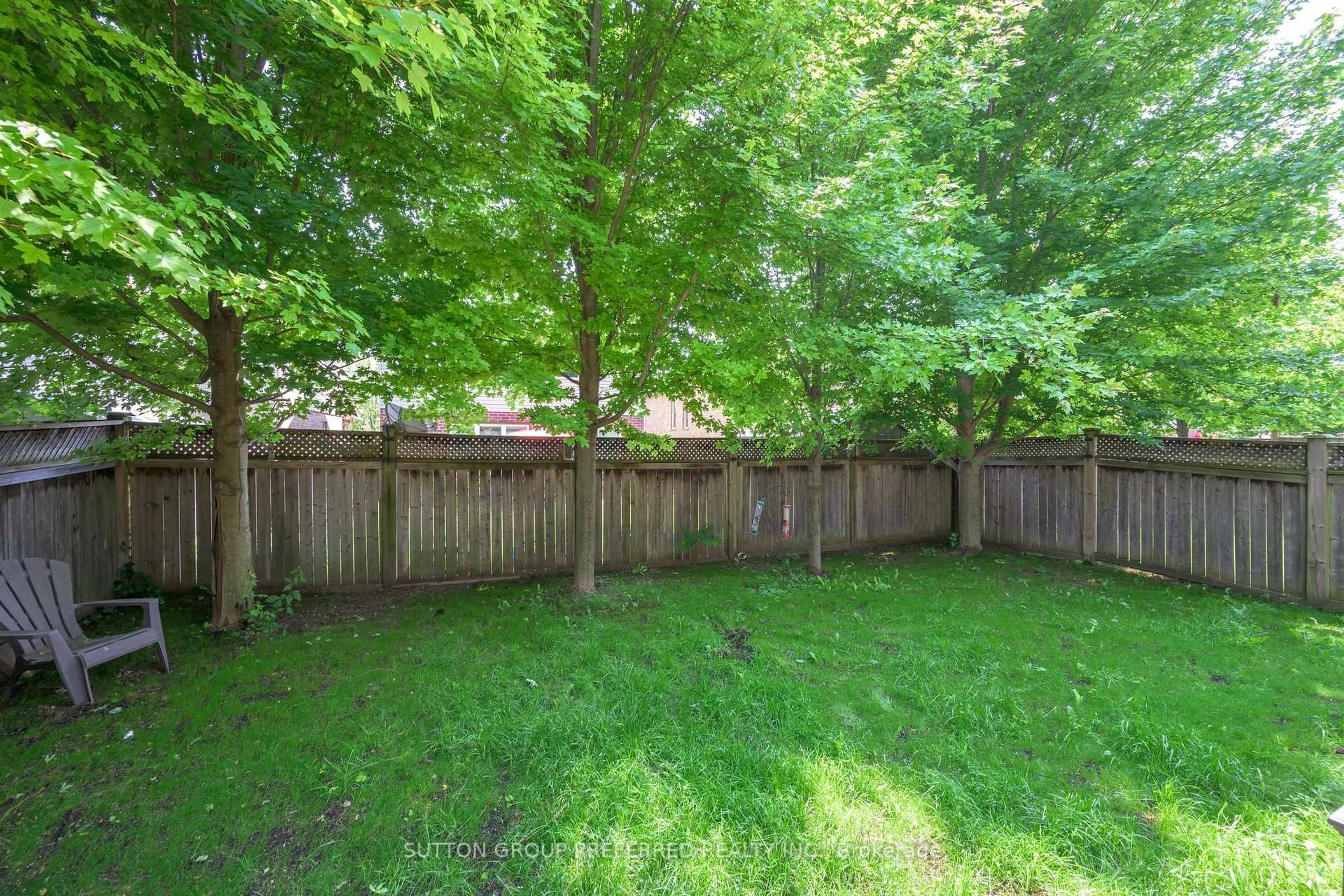 Patio, forest/trees view for 1141 Foxcreek Rd, London North Ontario N6G 0C3