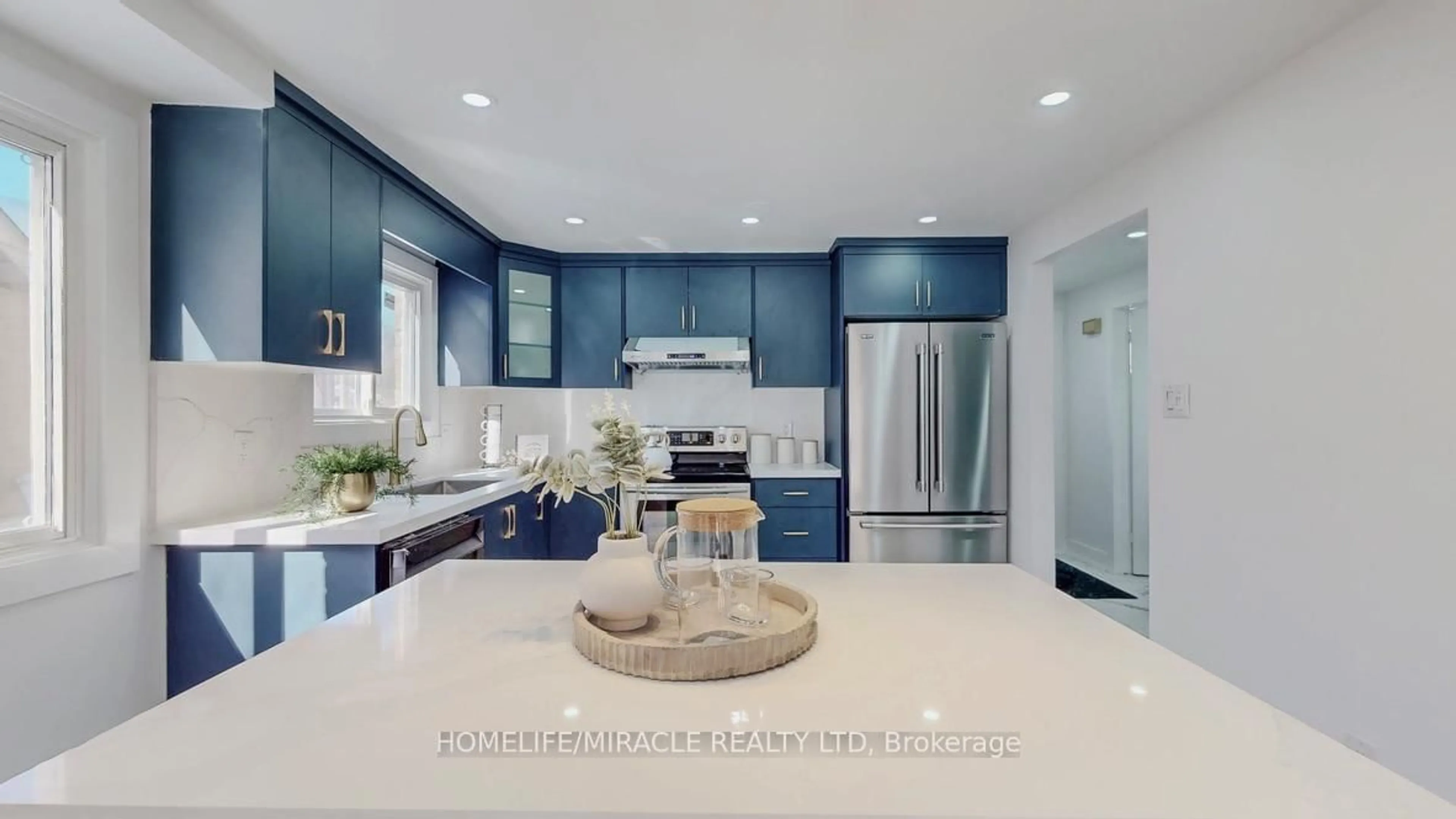 Contemporary kitchen, ceramic/tile floor for 71 Koch Dr, Guelph Ontario N1G 4H5