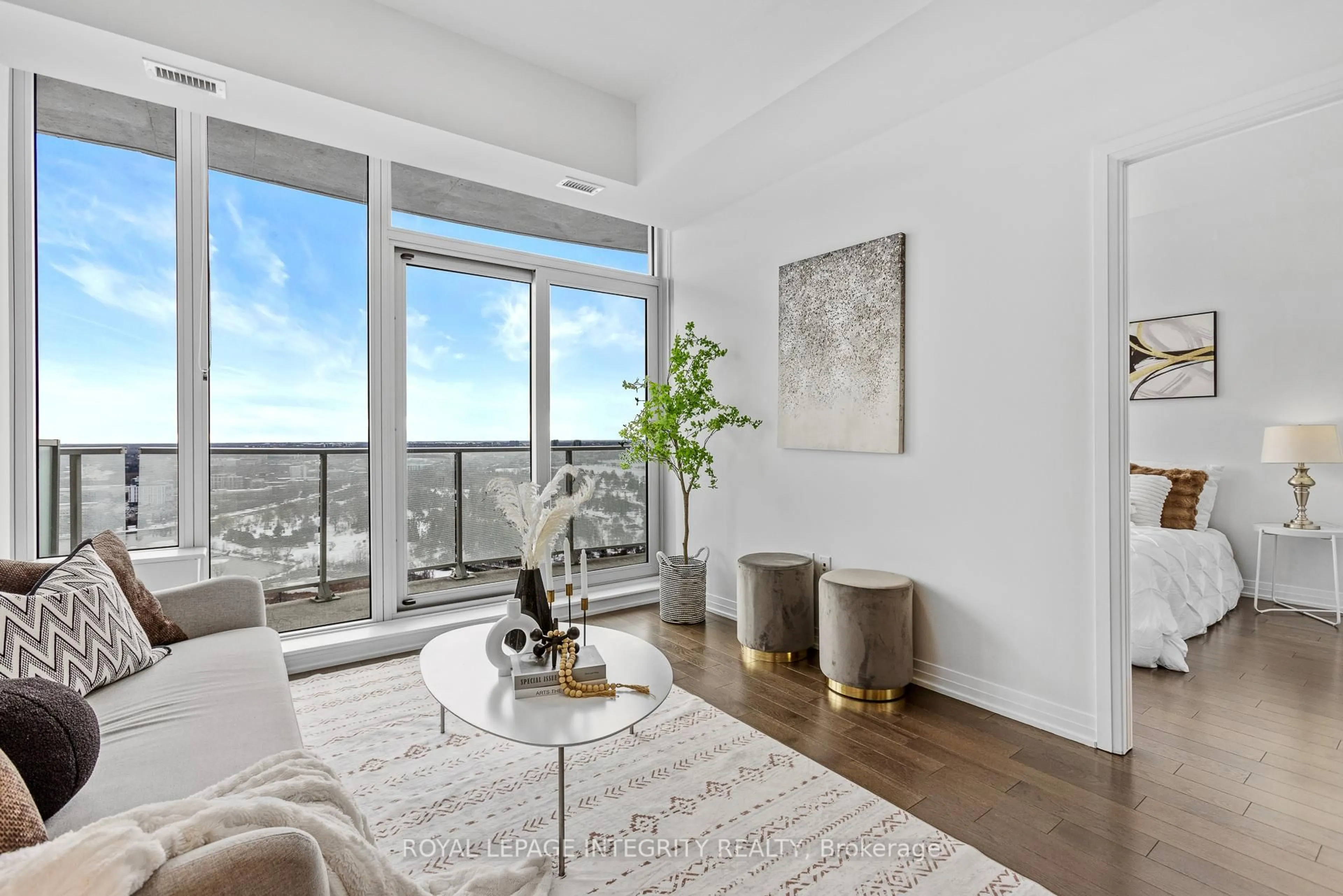 Living room with furniture, unknown for 805 CARLING Ave #3505, Ottawa Ontario K1S 5W9