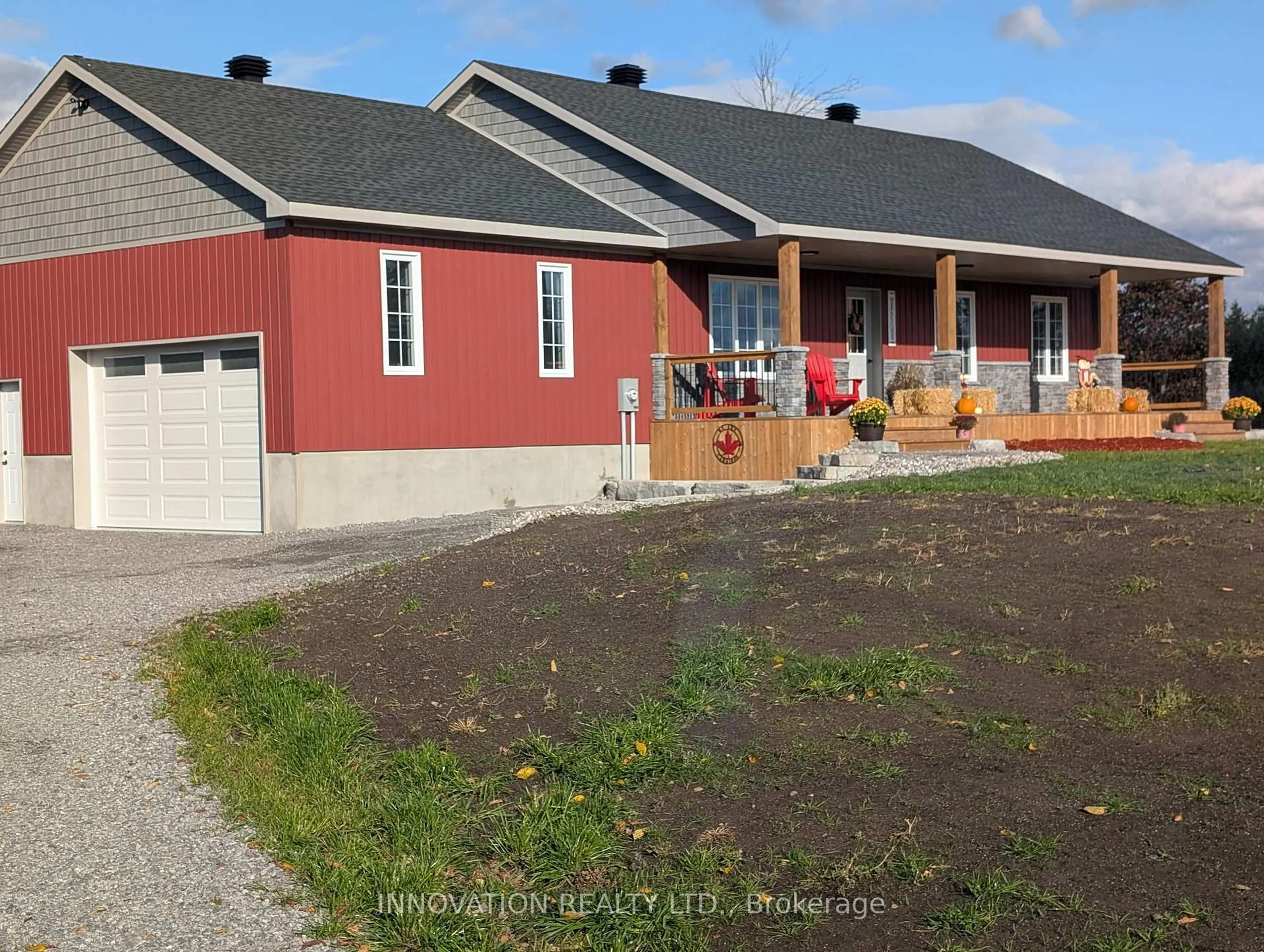 A pic from outside/outdoor area/front of a property/back of a property/a pic from drone, street for 7462 County Road 21 Rd, Augusta Ontario K0E 1X0