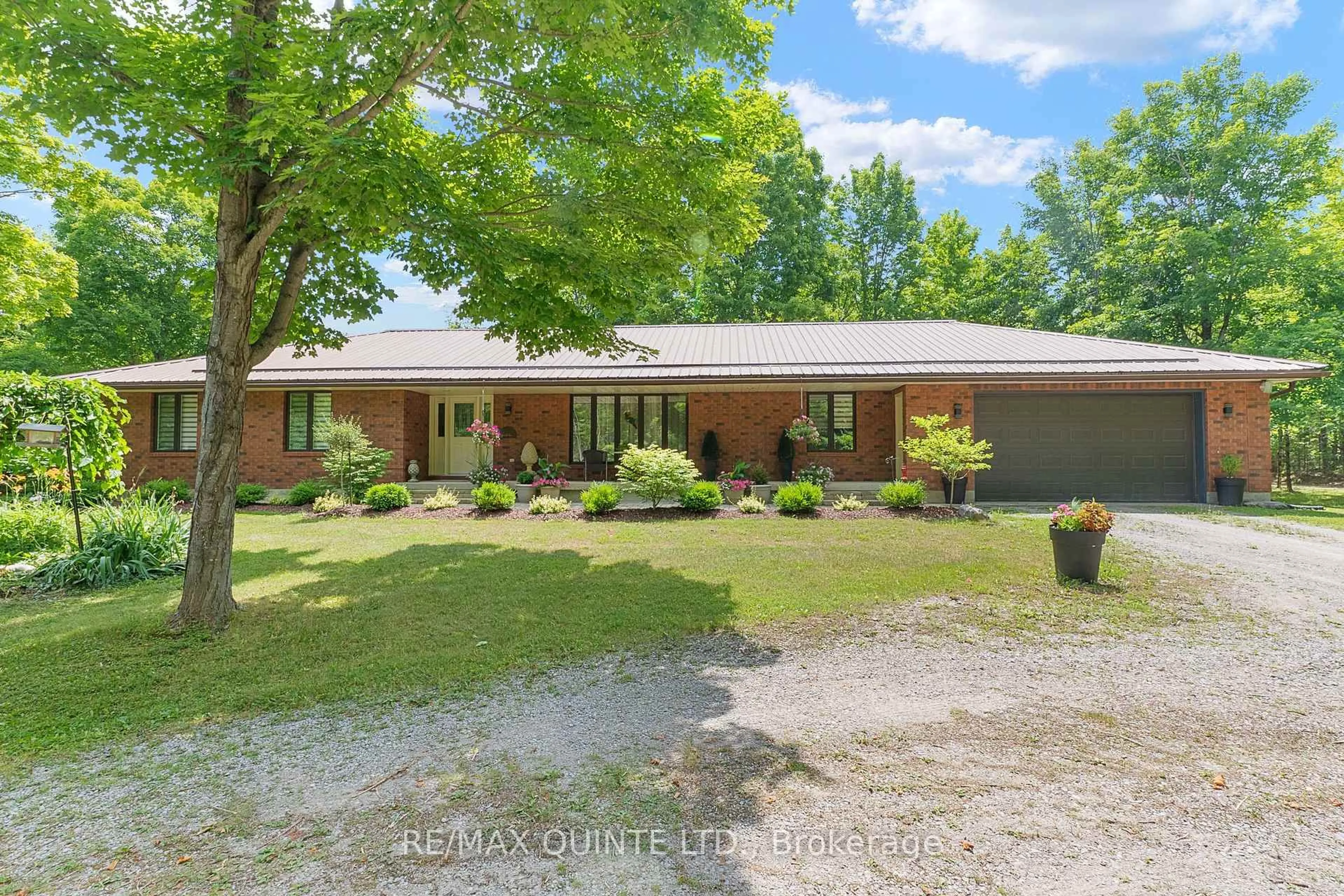 A pic from outside/outdoor area/front of a property/back of a property/a pic from drone, unknown for 1140 Somerville 3rd Concession, Kawartha Lakes Ontario K0M 1N0