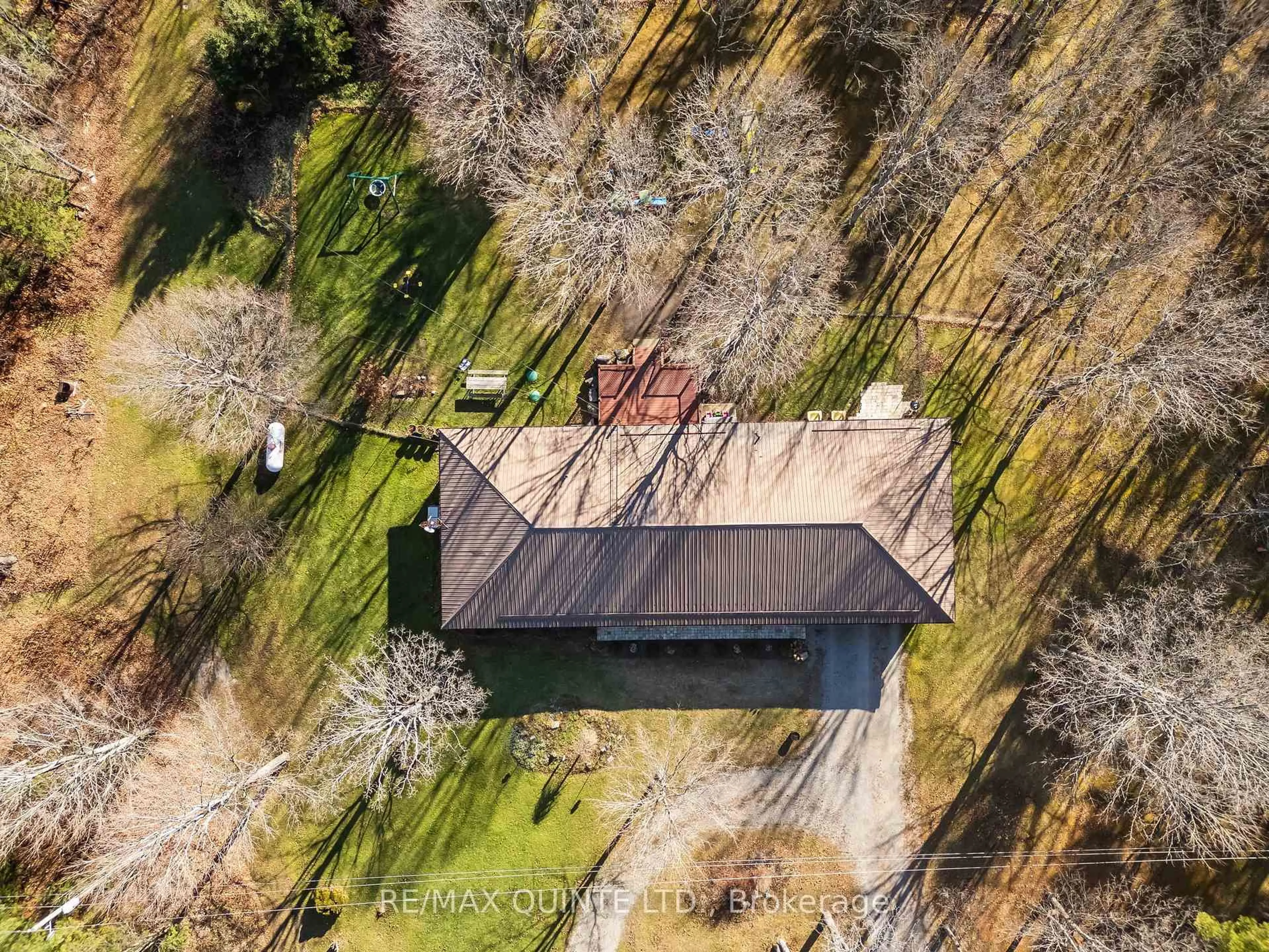 A pic from outside/outdoor area/front of a property/back of a property/a pic from drone, unknown for 1140 Somerville 3rd Concession, Kawartha Lakes Ontario K0M 1N0