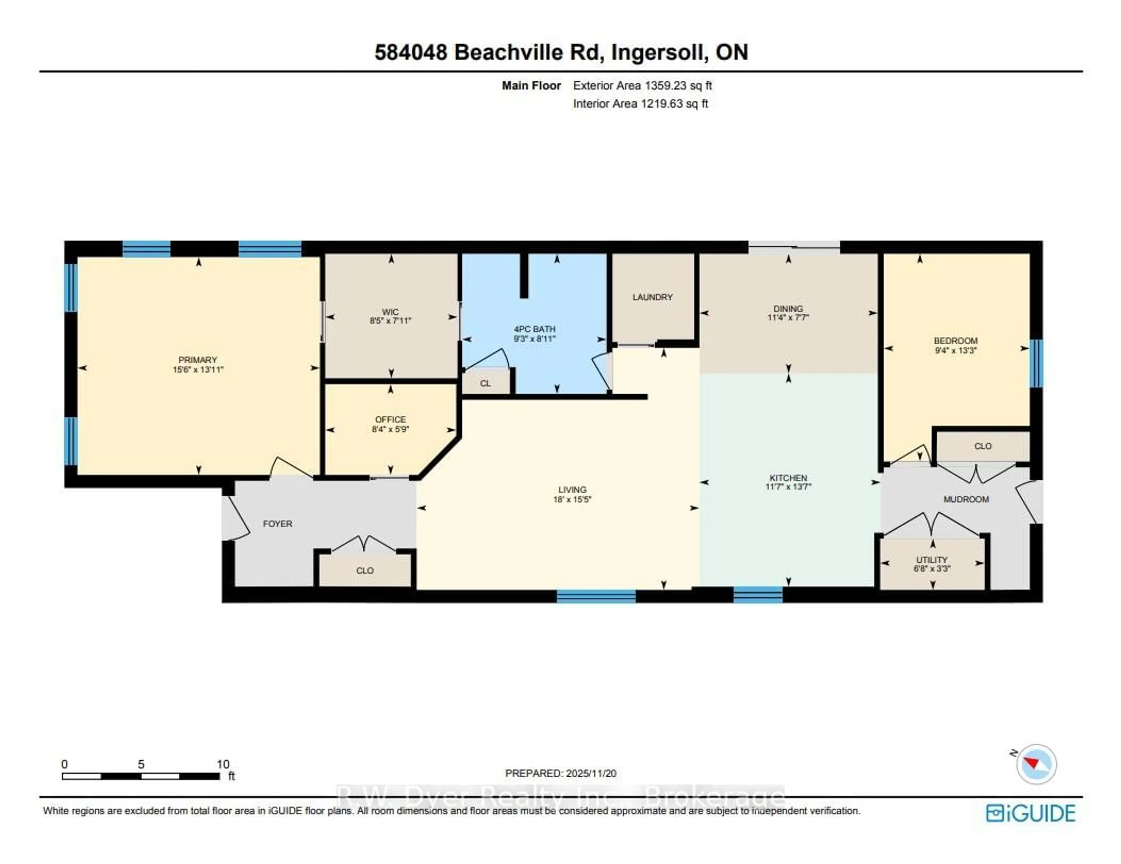 Floor plan for 584038 Beachville Rd, South-West Oxford Ontario N5C 3J5